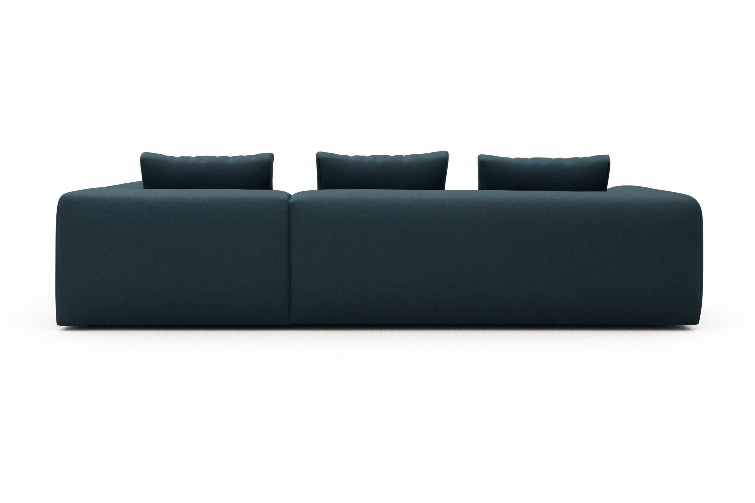 Ecksofa Fred Relax-Ecke rechts mit 2,5-Sitzer Satya-Indigo