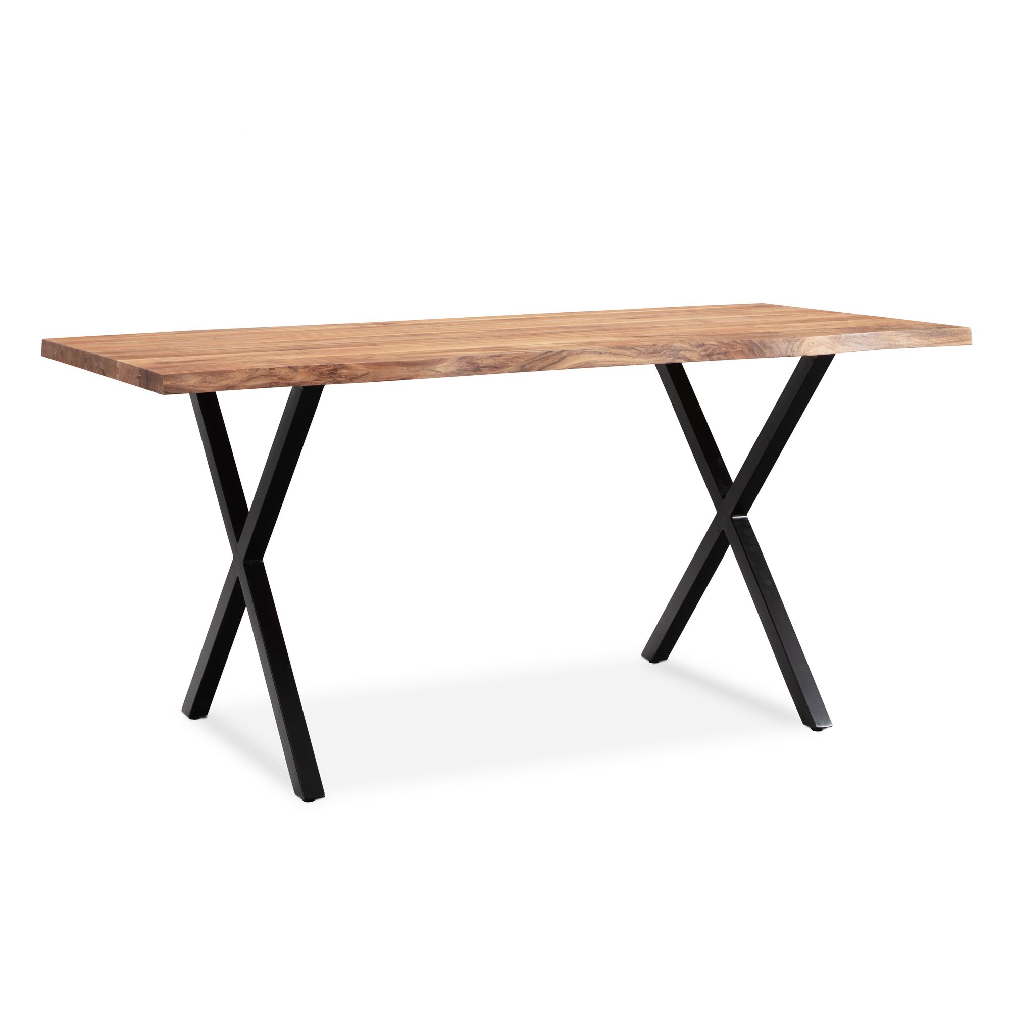 Schreibtisch Lensvik Akazie Massivholz 120 cm