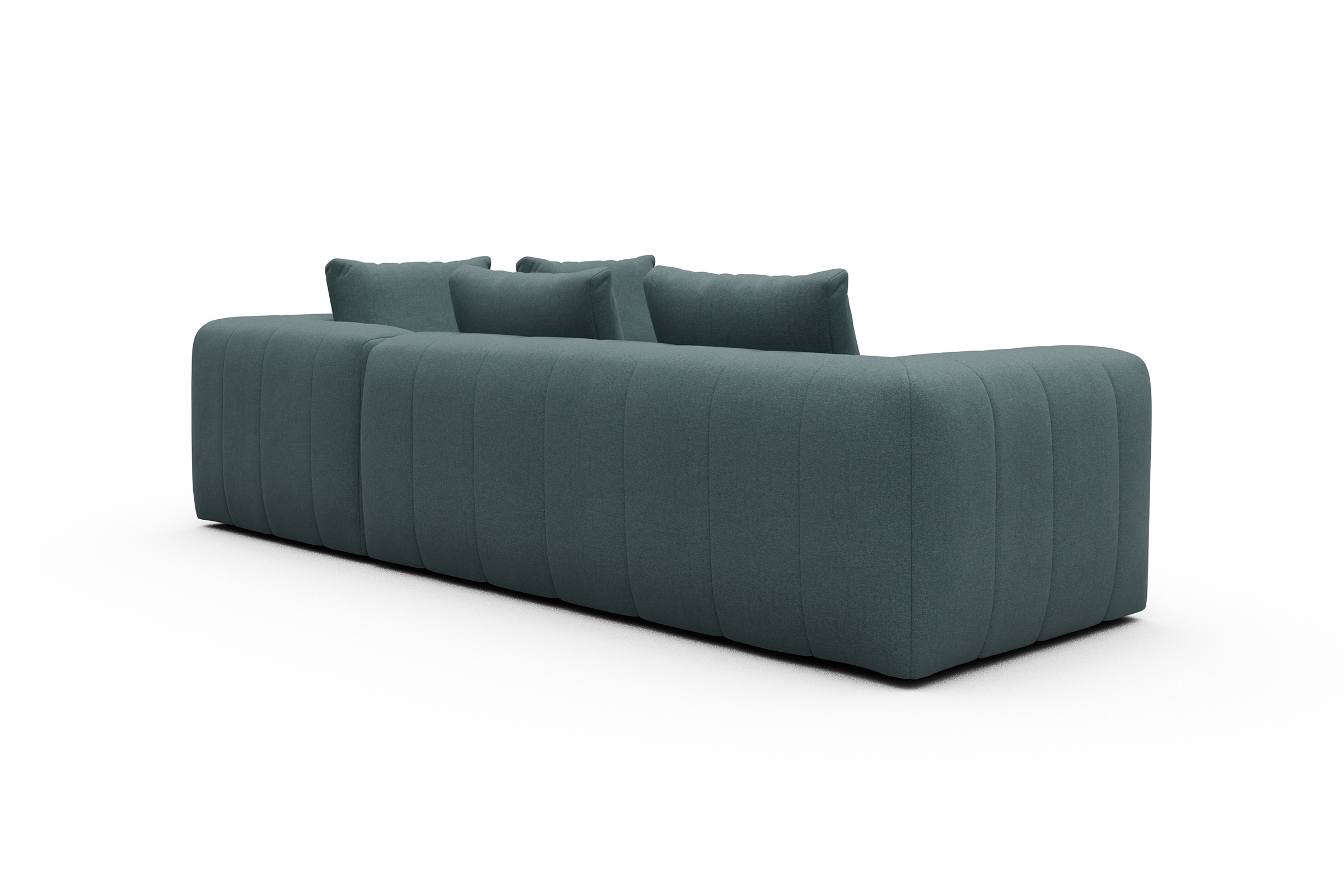 Ecksofa Hugo 2x 2,5-Sitzer Armlehne links Satya-Niagara