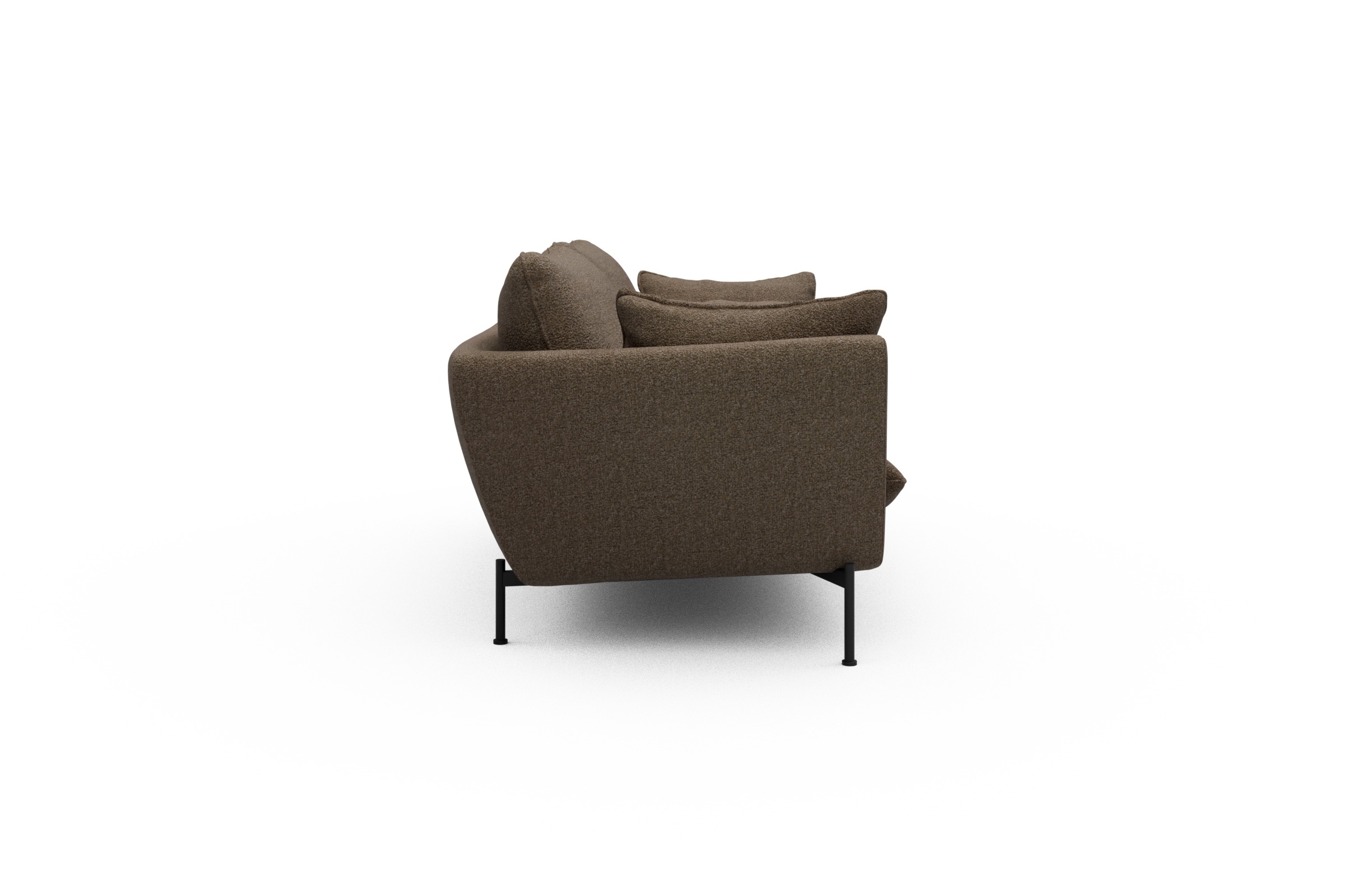Sofa Anton 2-Sitzer Aivi-Khaki-Brown