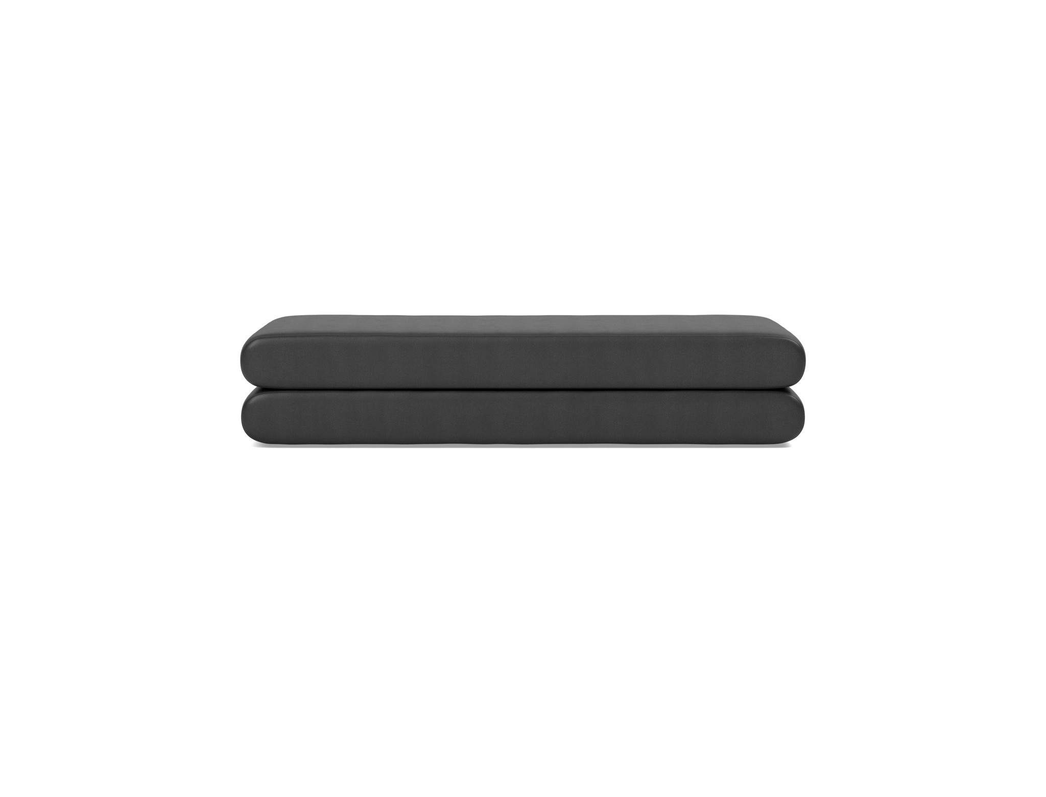 Tagesbett Circlus Lederoptik Faunal 550-Black