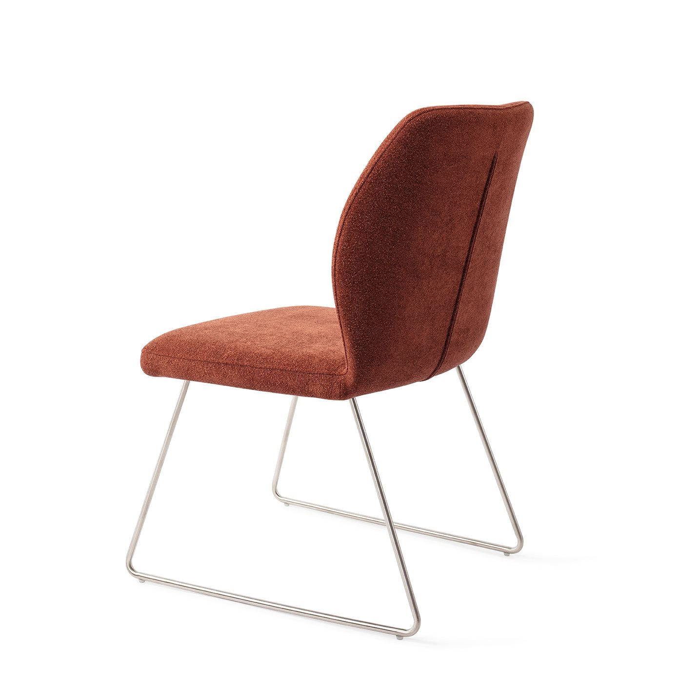 Jesper Home Esszimmerstuhl Ikata Cosy-Copper Slide Stahl