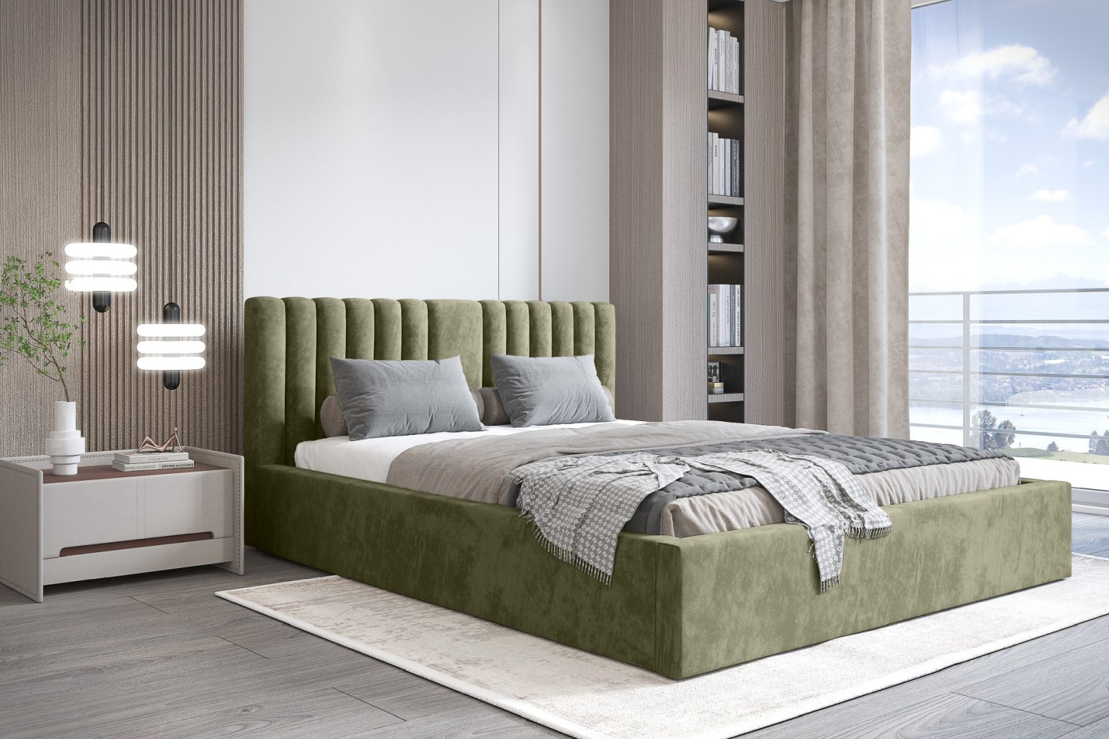 Polsterbett VELO-VI Perfect-Harmony 180 mit Holzrahmen Perfect-Harmony 39 moebelfaktor