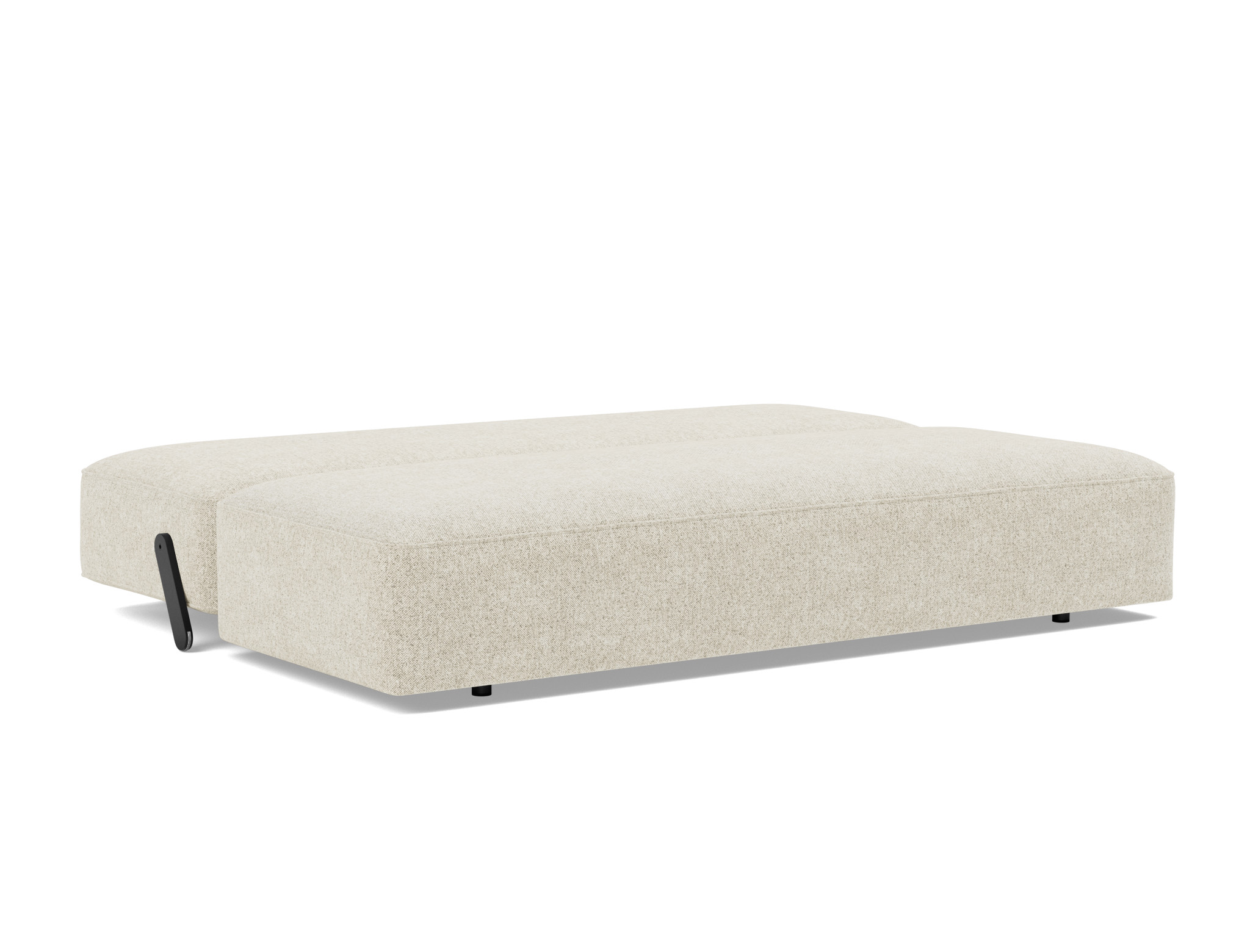 Schlafsofa Yonata Strukturierter Stoff Taura 357-Off-White