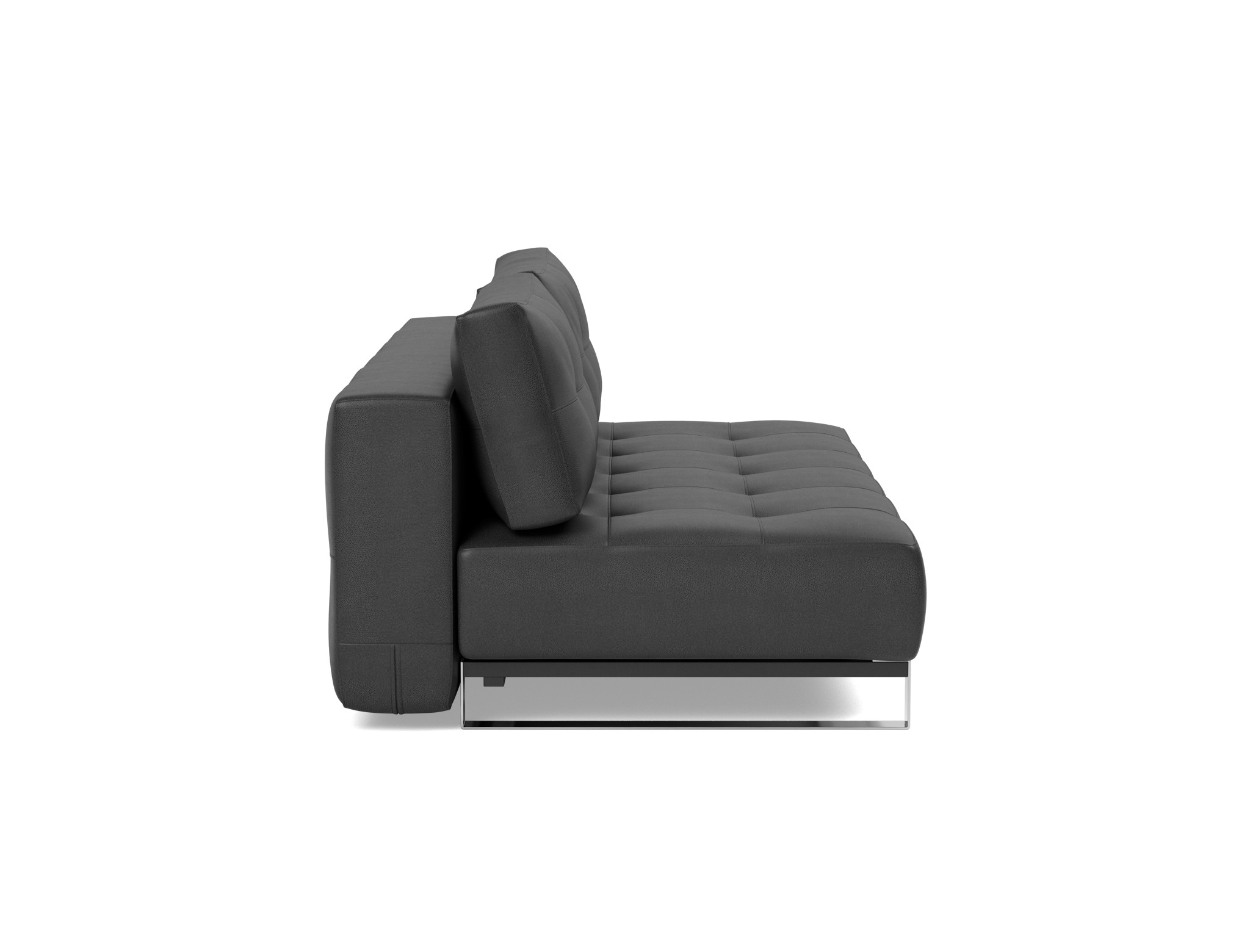 Schlafsofa Supremax D.E.L. Lederoptik Faunal 550-Black