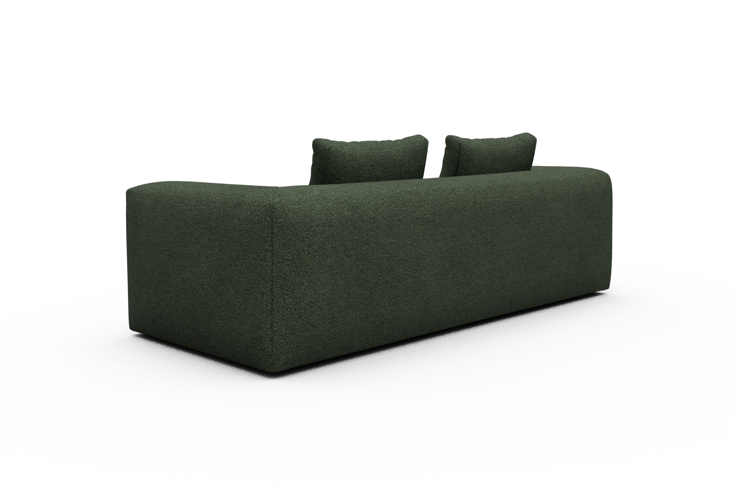 Sofa Fred 3-Sitzer Vanora-Deep-Green