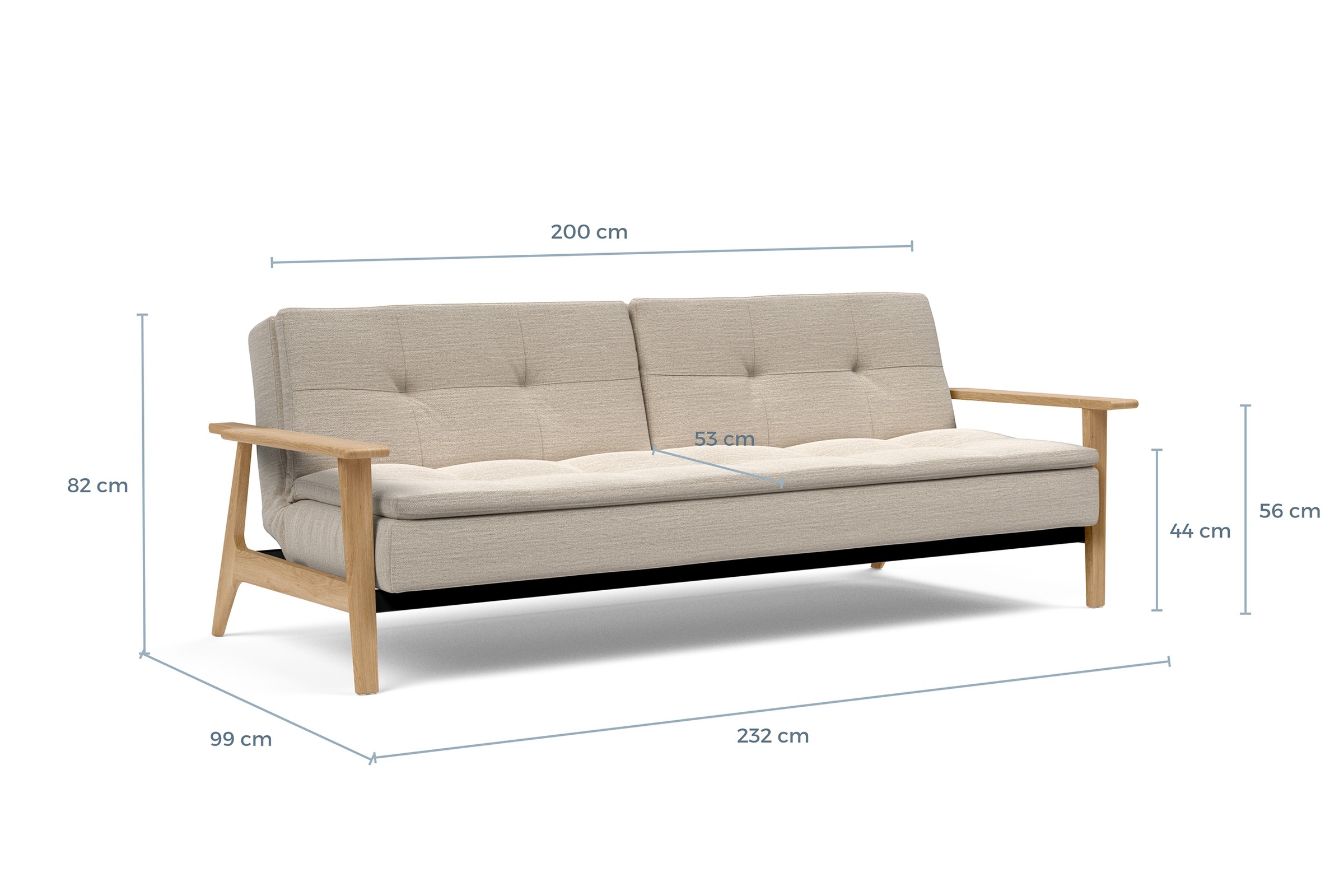 Schlafsofa Dublexo Frej