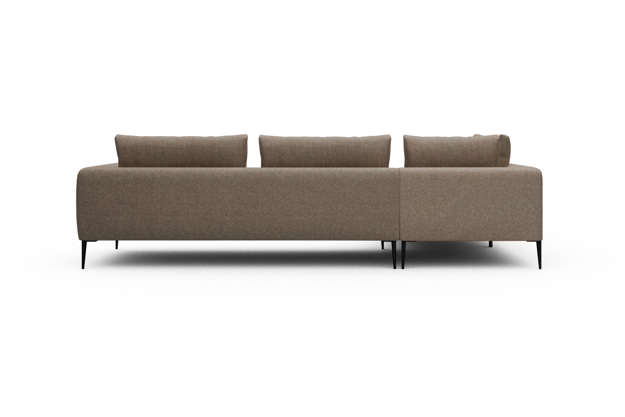 Ecksofa Paul Relax-Ecke rechts mit 3-Sitzer Sama-Antelope