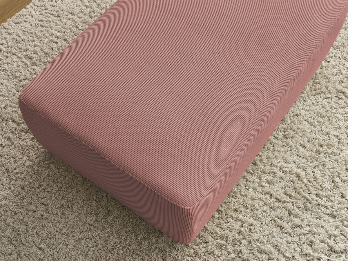 Bobochic Sidonie Pouf Cordsamt Rosa