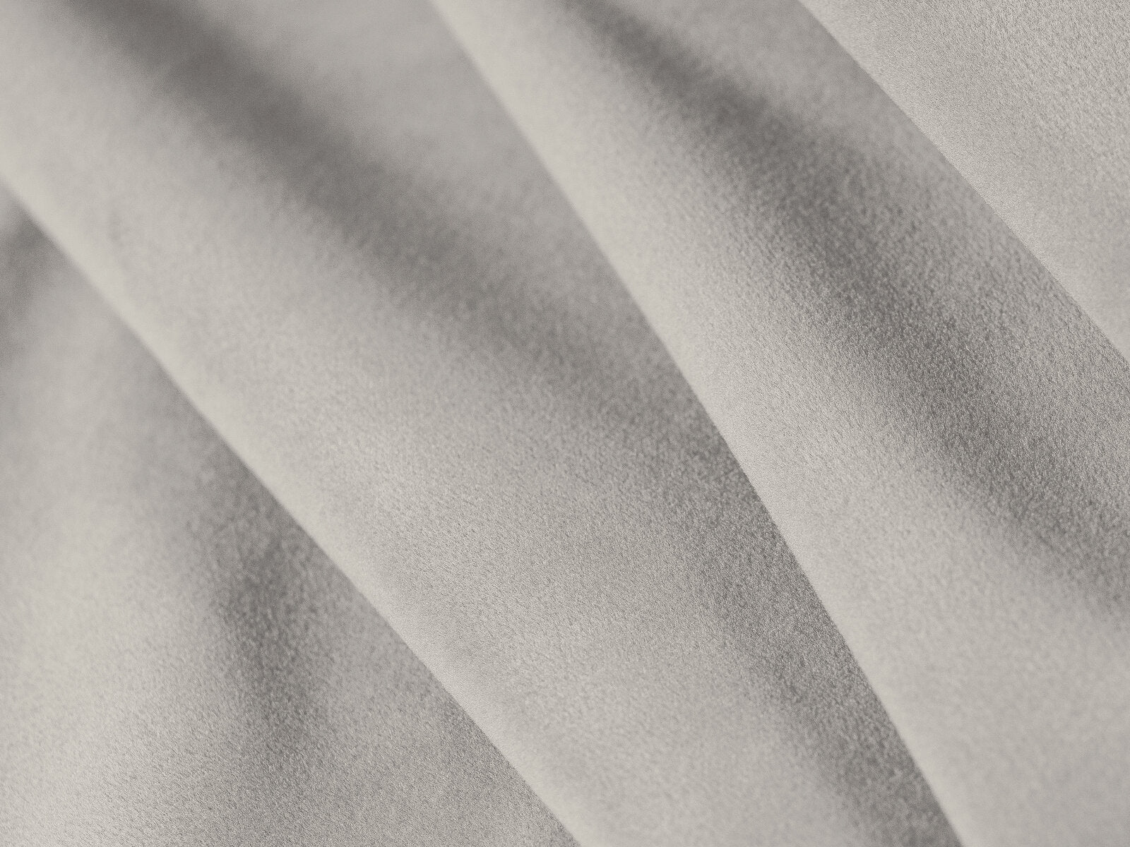 Micadoni Stauraumbett mit Kopfteil Solange Samt Magic Velvet Hellgrau 160x200