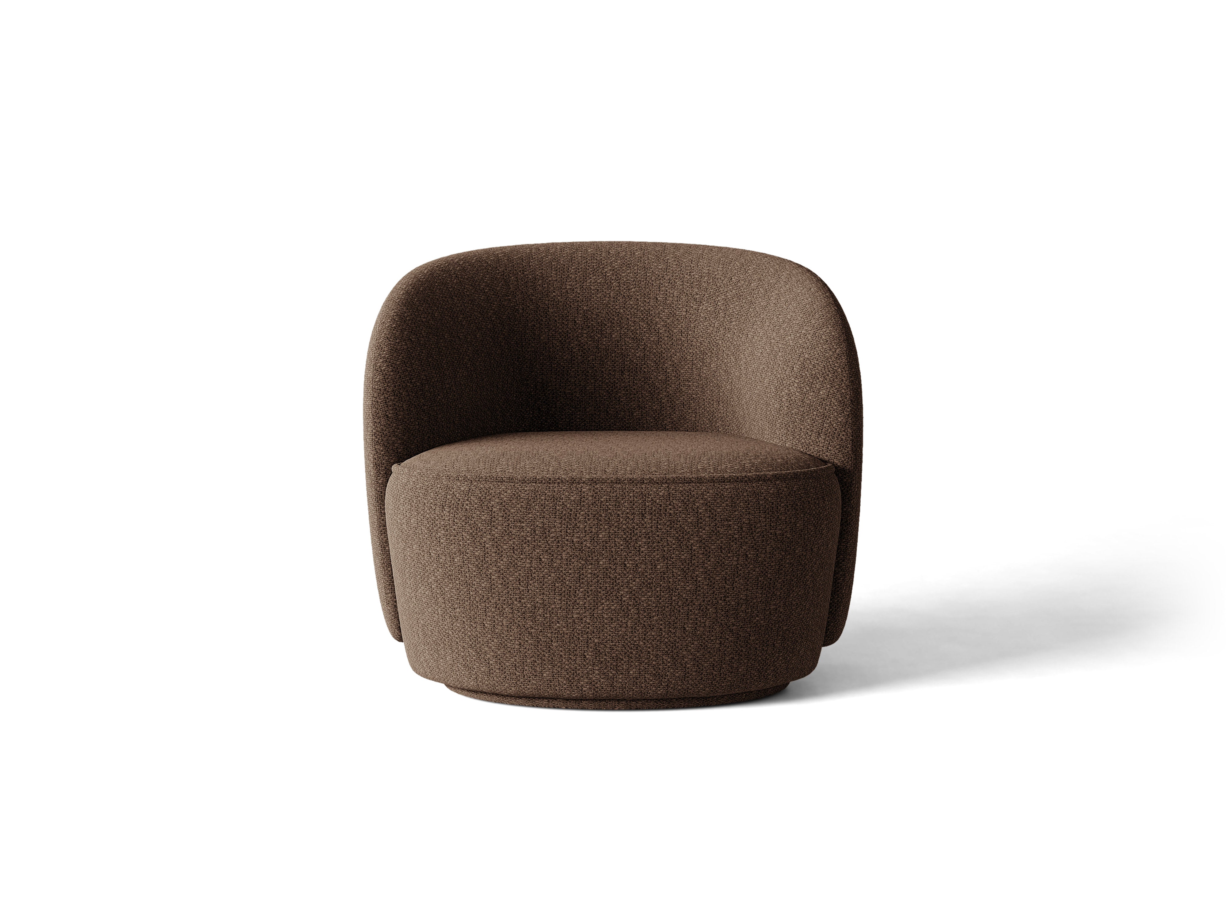 Micadoni Jonas Drehbarer Sessel Chenille Cover Me Graubraun