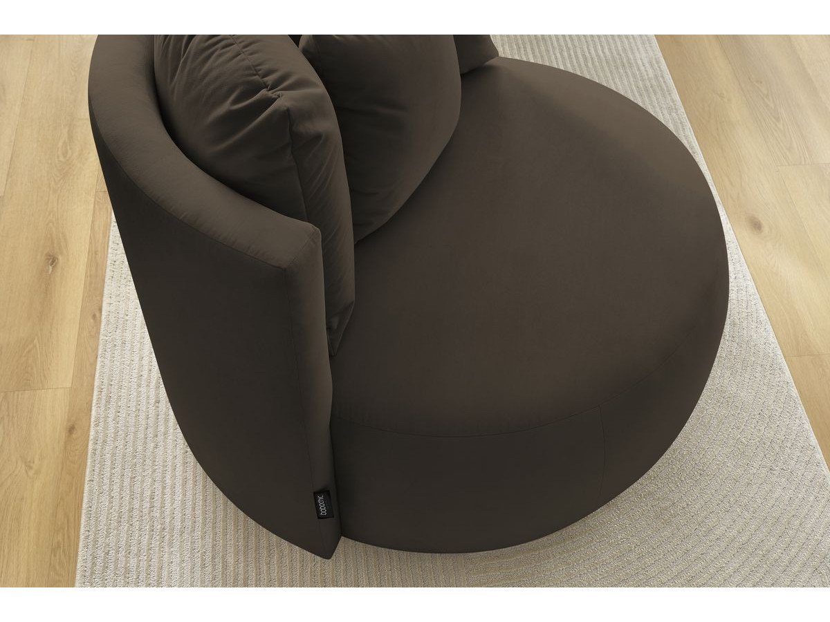 Bobochic Cesar Sessel Samt Braun
