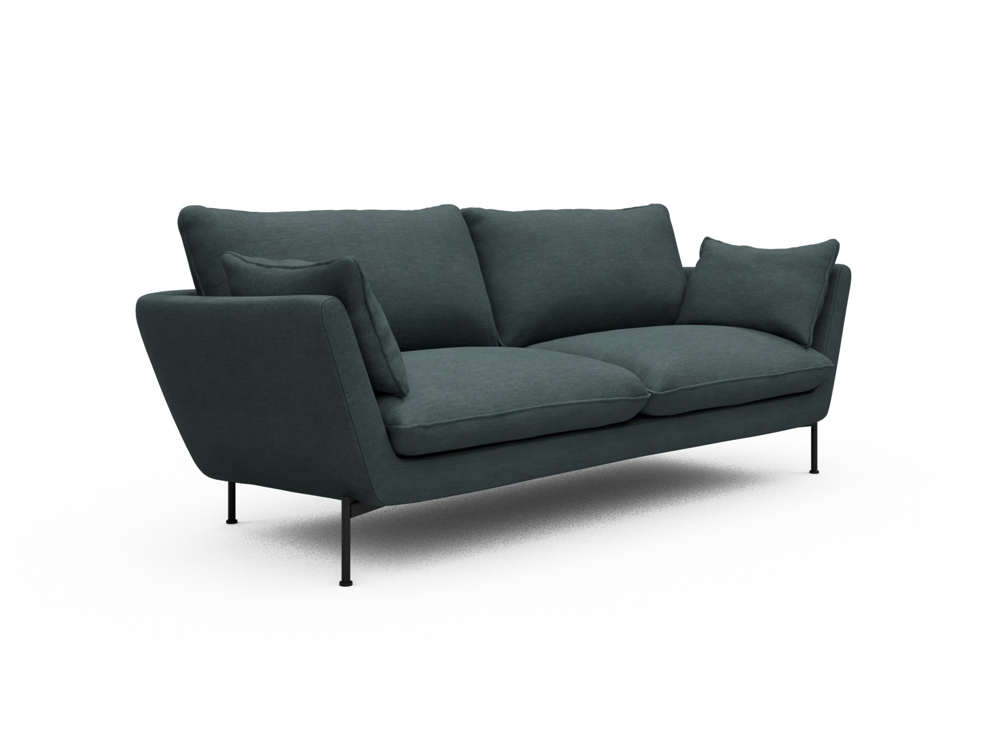 Skandi Home Sofa Anton 3-Sitzer Vivus-Blue moebelfaktor