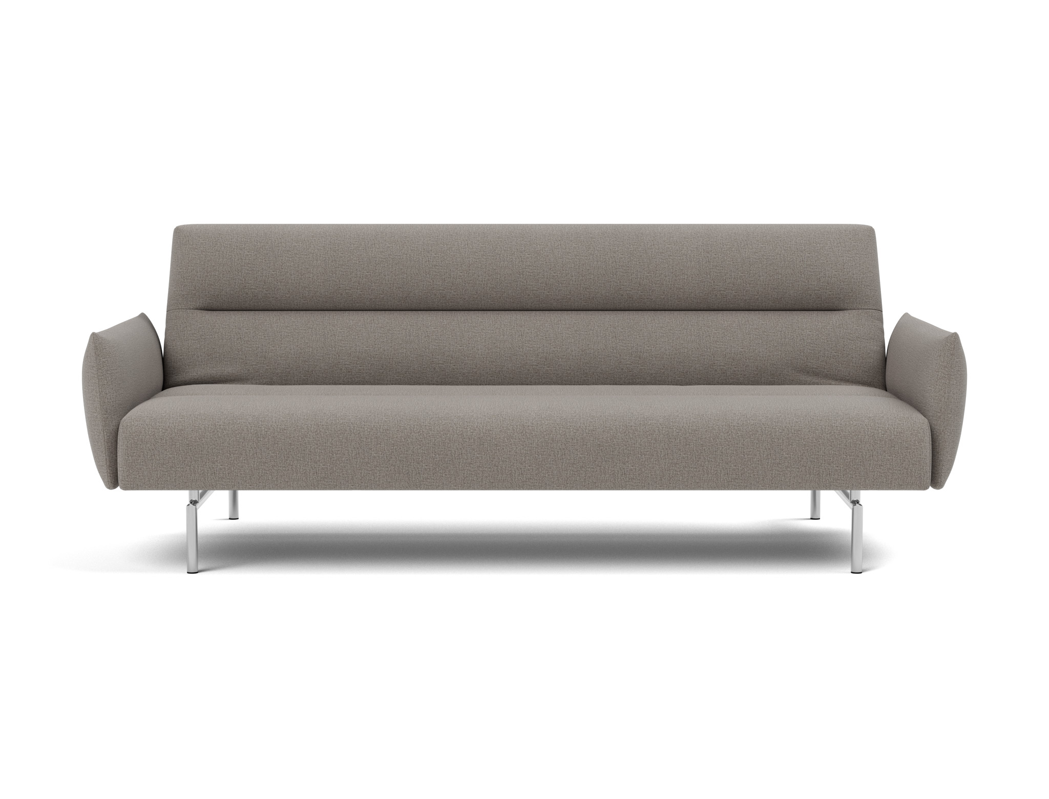 Schlafsofa Jillis mit Armlehnen Flachgewebe Mixed Dance 521-Grey