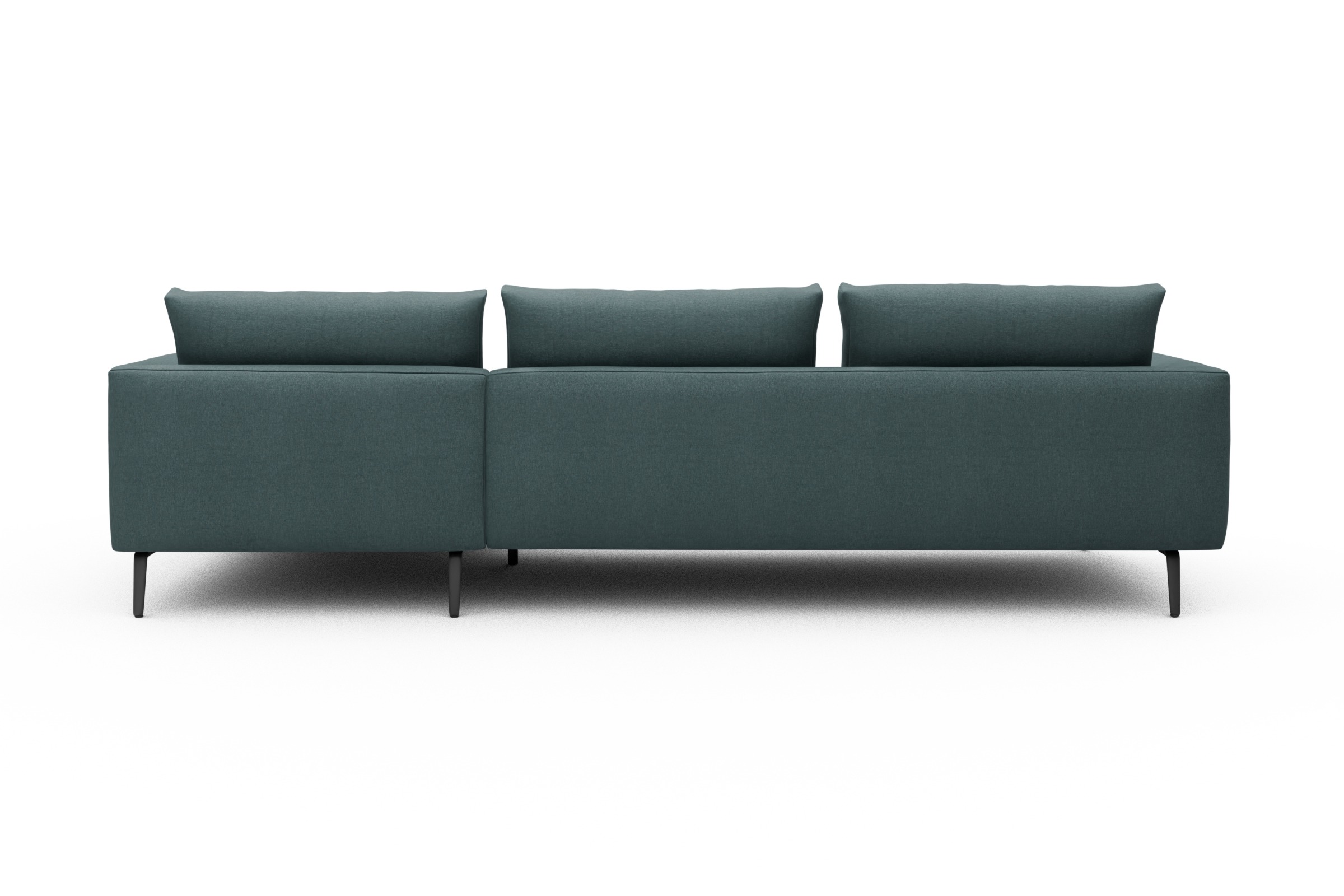 Ecksofa Karl Chaiselongue rechts mit 2,5-Sitzer Satya-Niagara