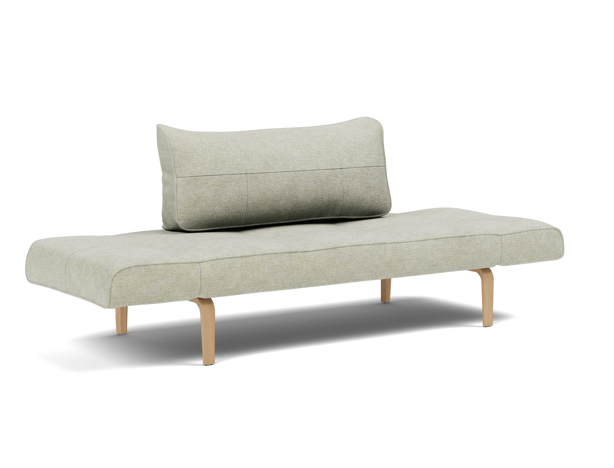 Tagesbett Zeal Flachgewebe Avella 280-Sand Beine Bow Eiche