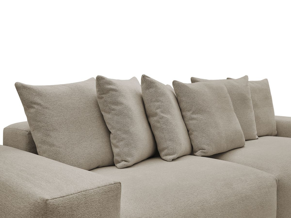 Melange-Stoff · Taupe