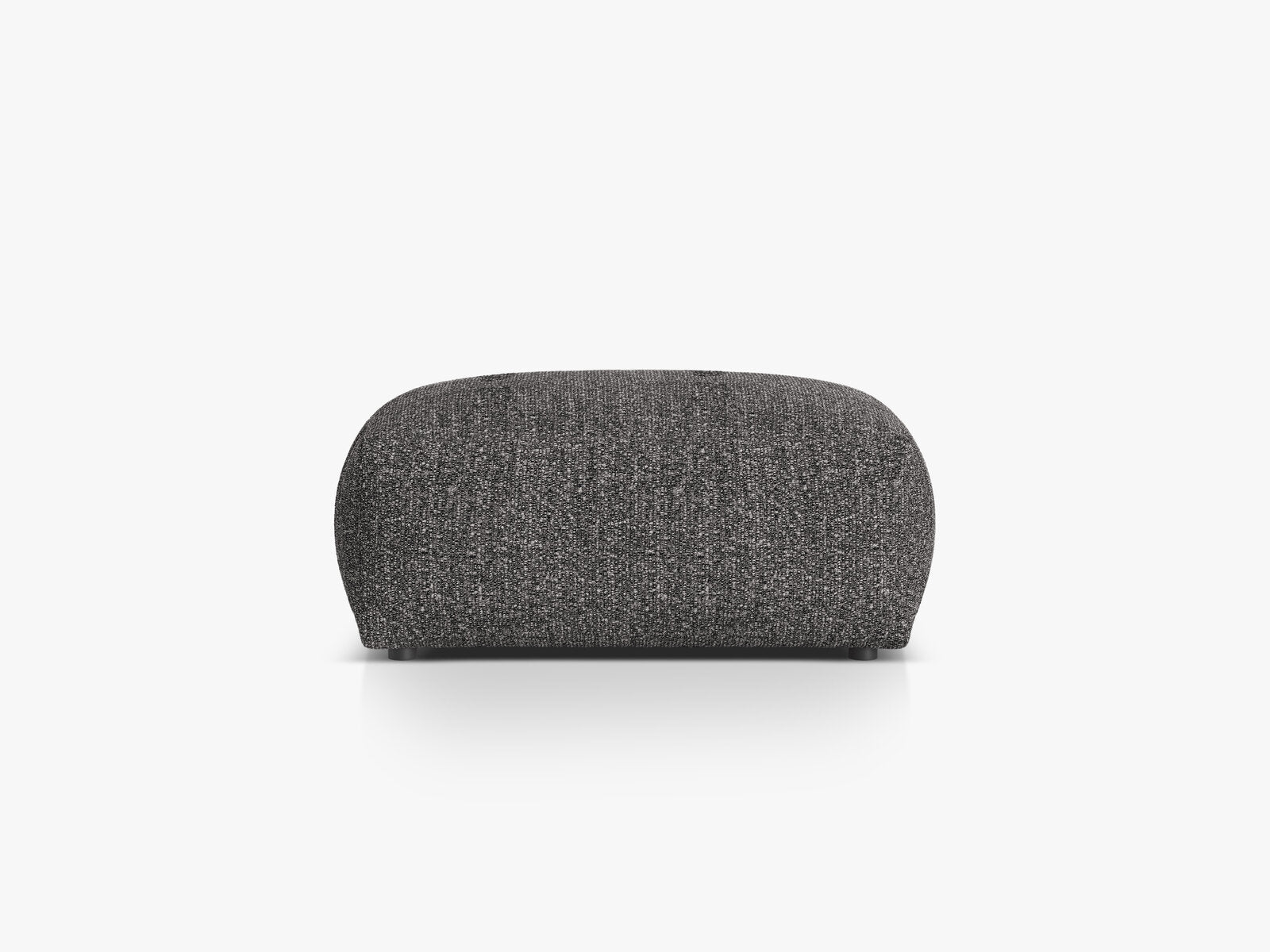 Micadoni Hocker Martina 1-Sitzer Boucle Monet Anthrazit