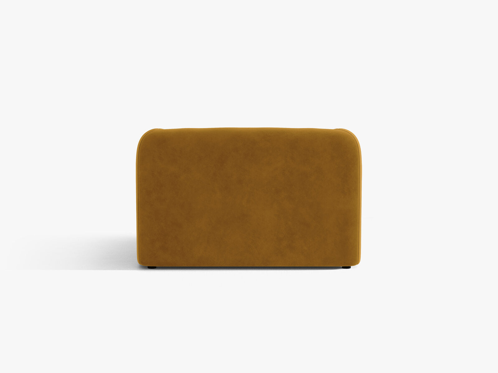Micadoni Sessel Miley 1-Sitzer Samt Bluvel Gelb
