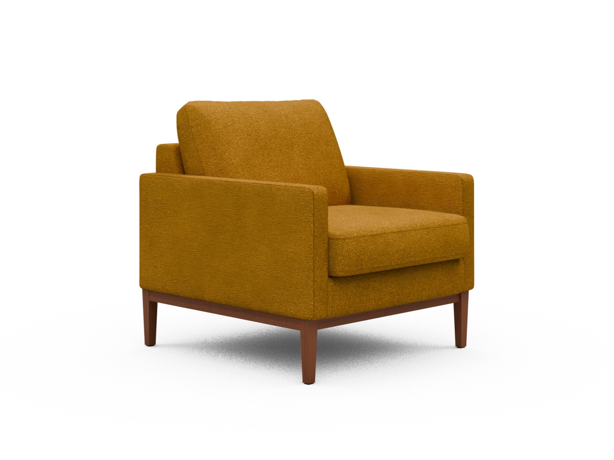 Skandi Home Sessel Bodo Boucle-Ochre moebelfaktor