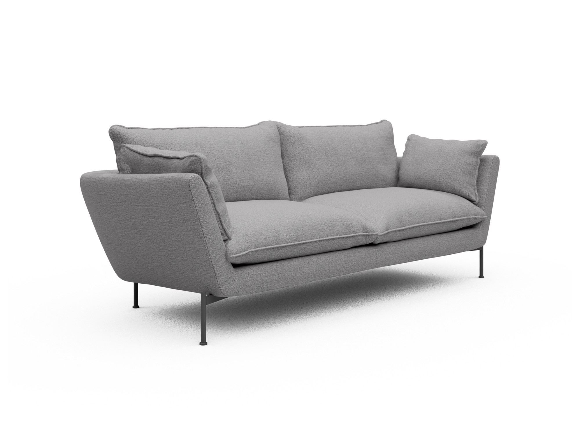 Skandi Home Sofa Anton Soft 3-Sitzer Sama-Grey moebelfaktor