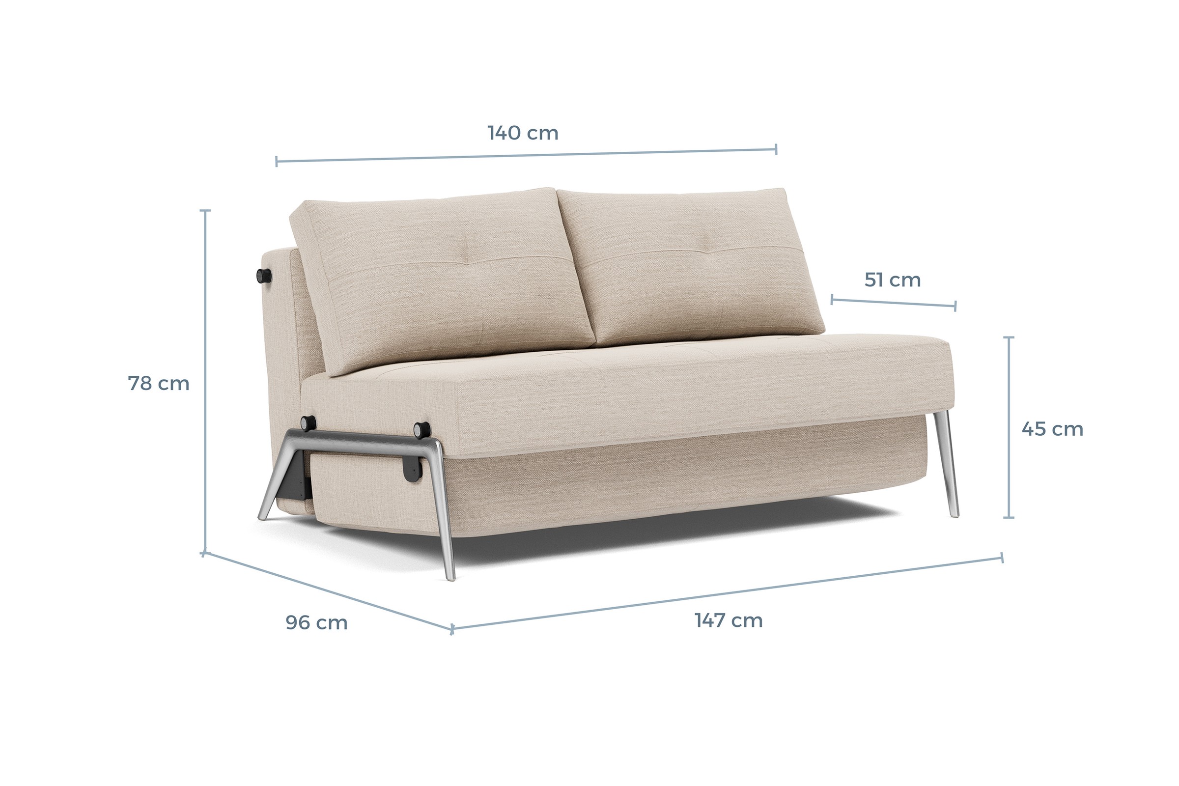 Schlafsofa Cubed