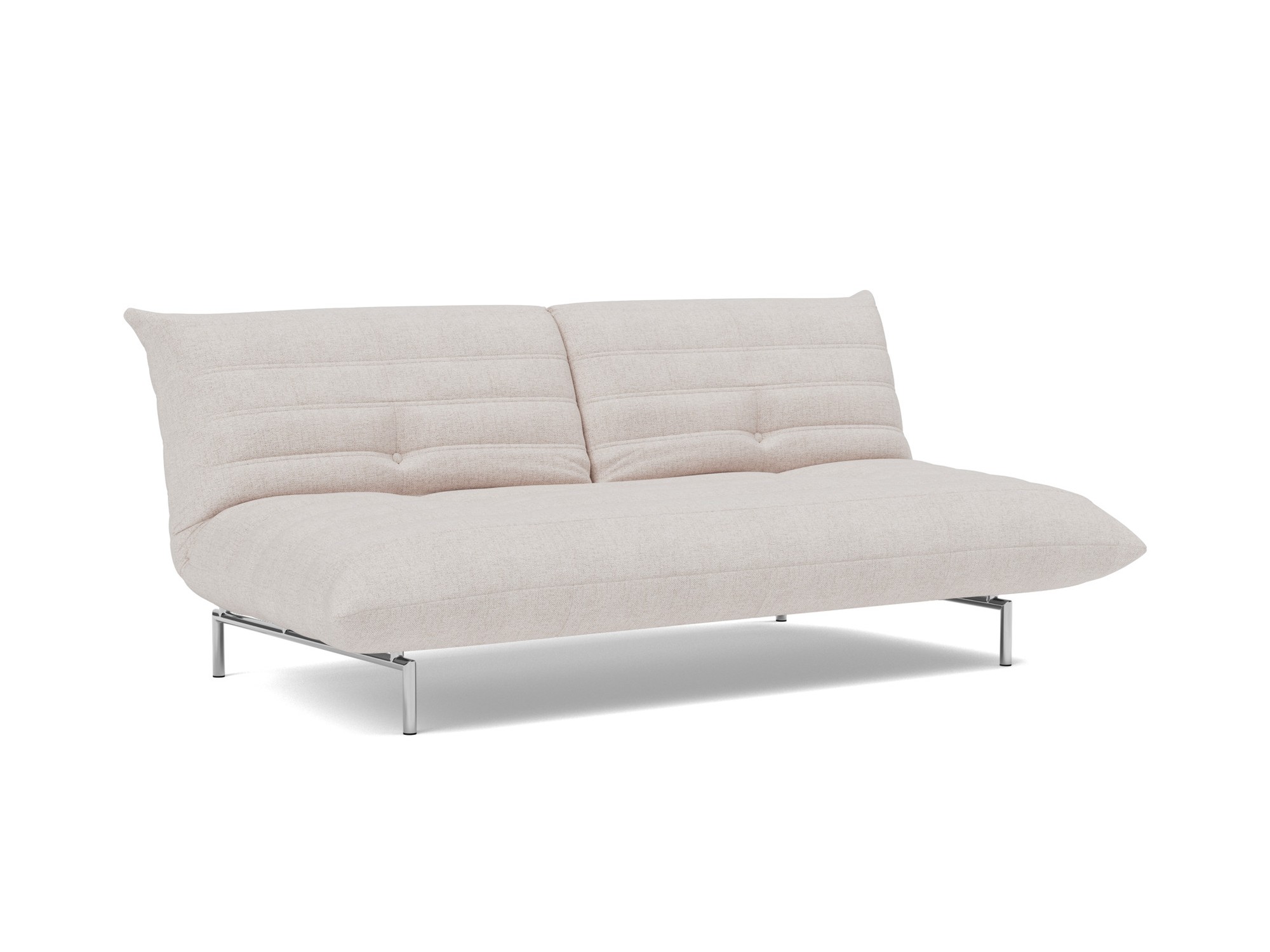 Schlafsofa Mikunjo Strukturierter Stoff Weda 300-Weda-Sand