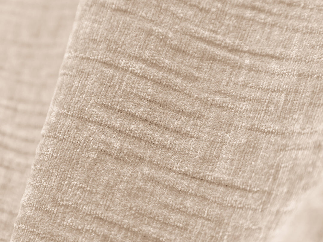 Micadoni Hocker Kaelle 1-Sitzer Chenille Over The Horizon Beige
