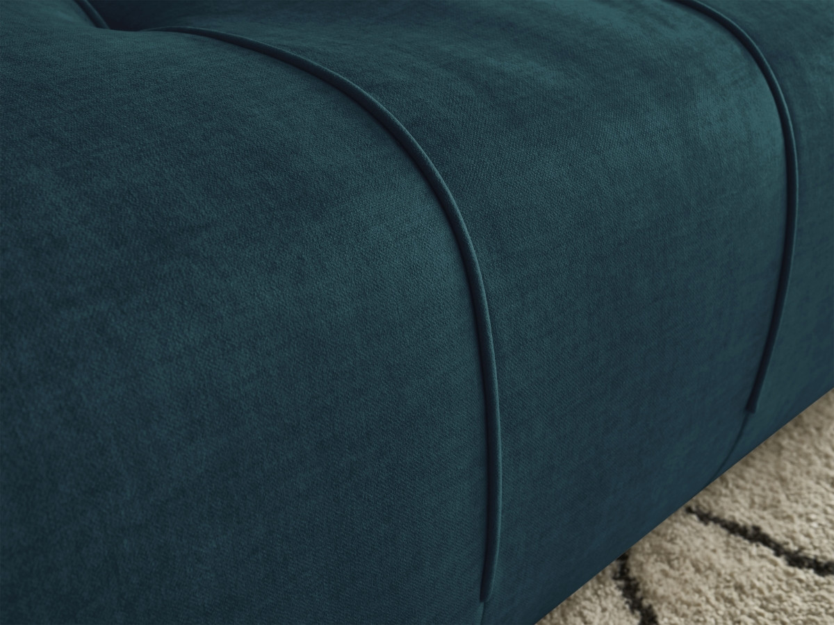 Bobochic Arsene Sofa 4-Sitzer Samt Dunkelblau