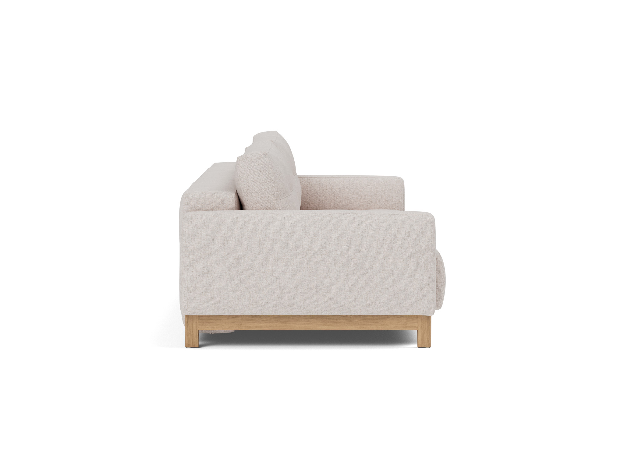 Schlafsofa Pyxis D.E.L. Strukturierter Stoff Weda 300-Weda-Sand