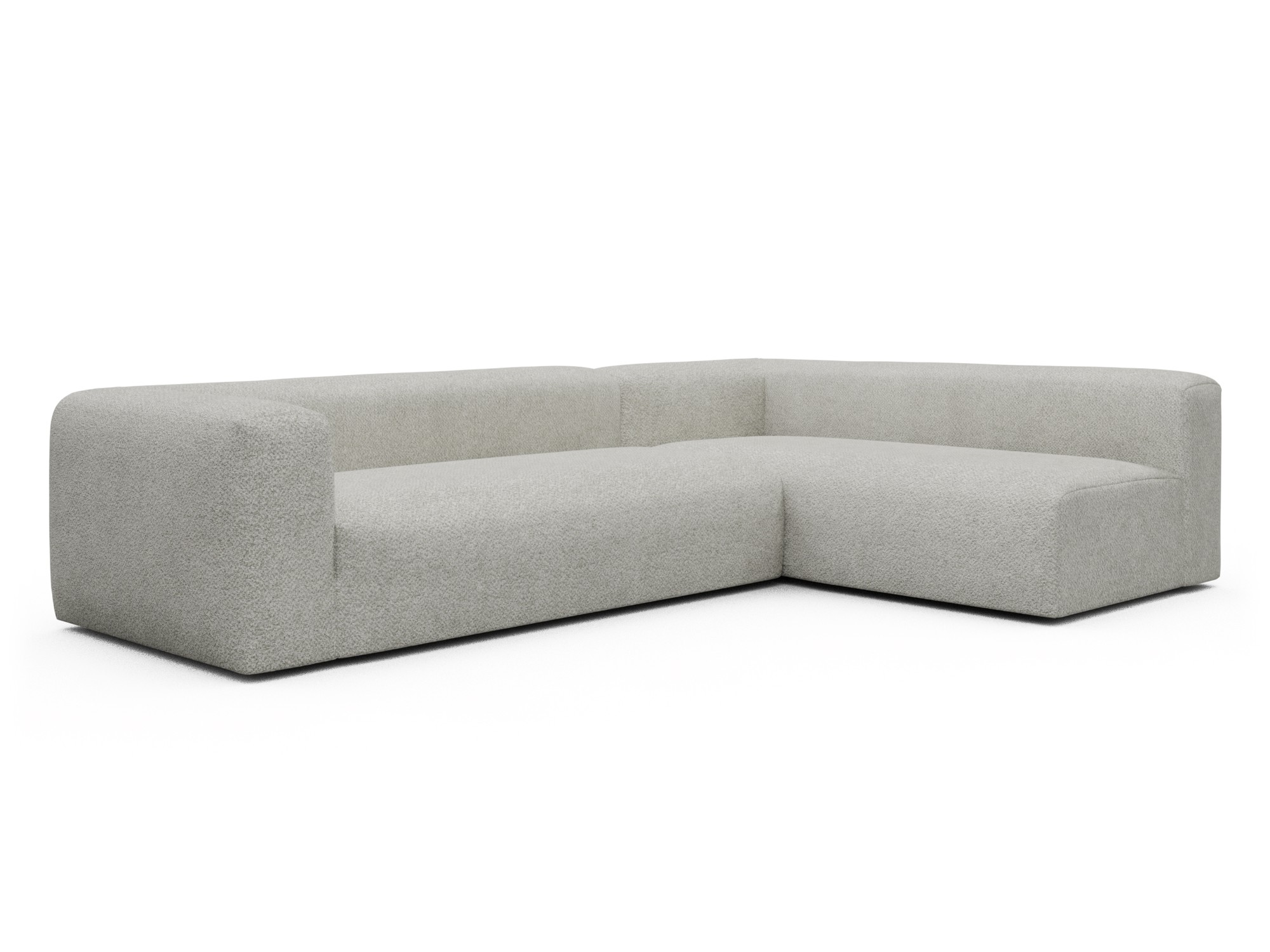 Skandi Home Ecksofa Fred 2x 2,5-Sitzer rechts offen Vanora-Warm-Sand moebelfaktor