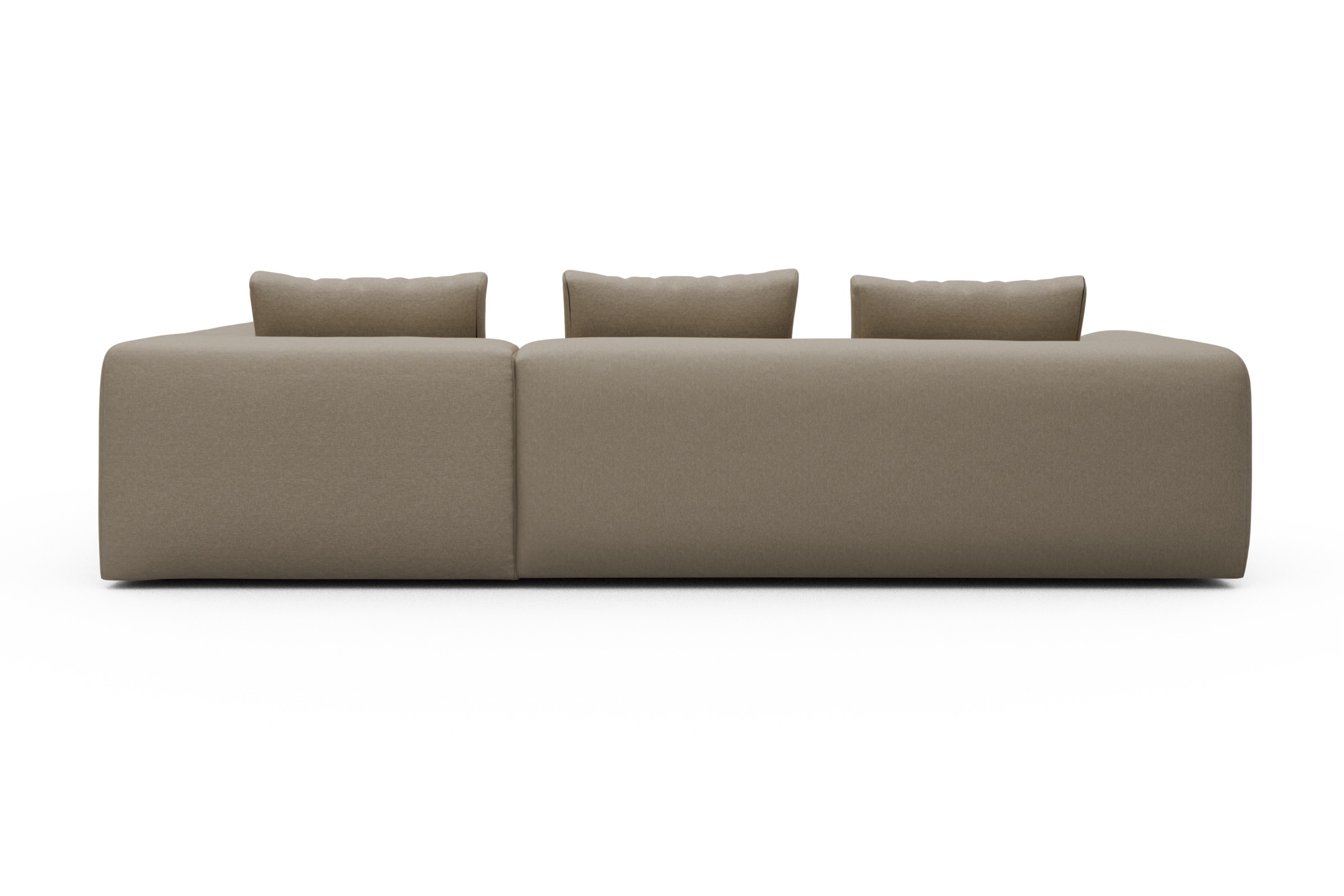 Ecksofa Fred Relax-Ecke rechts mit 2,5-Sitzer Satya-Natural