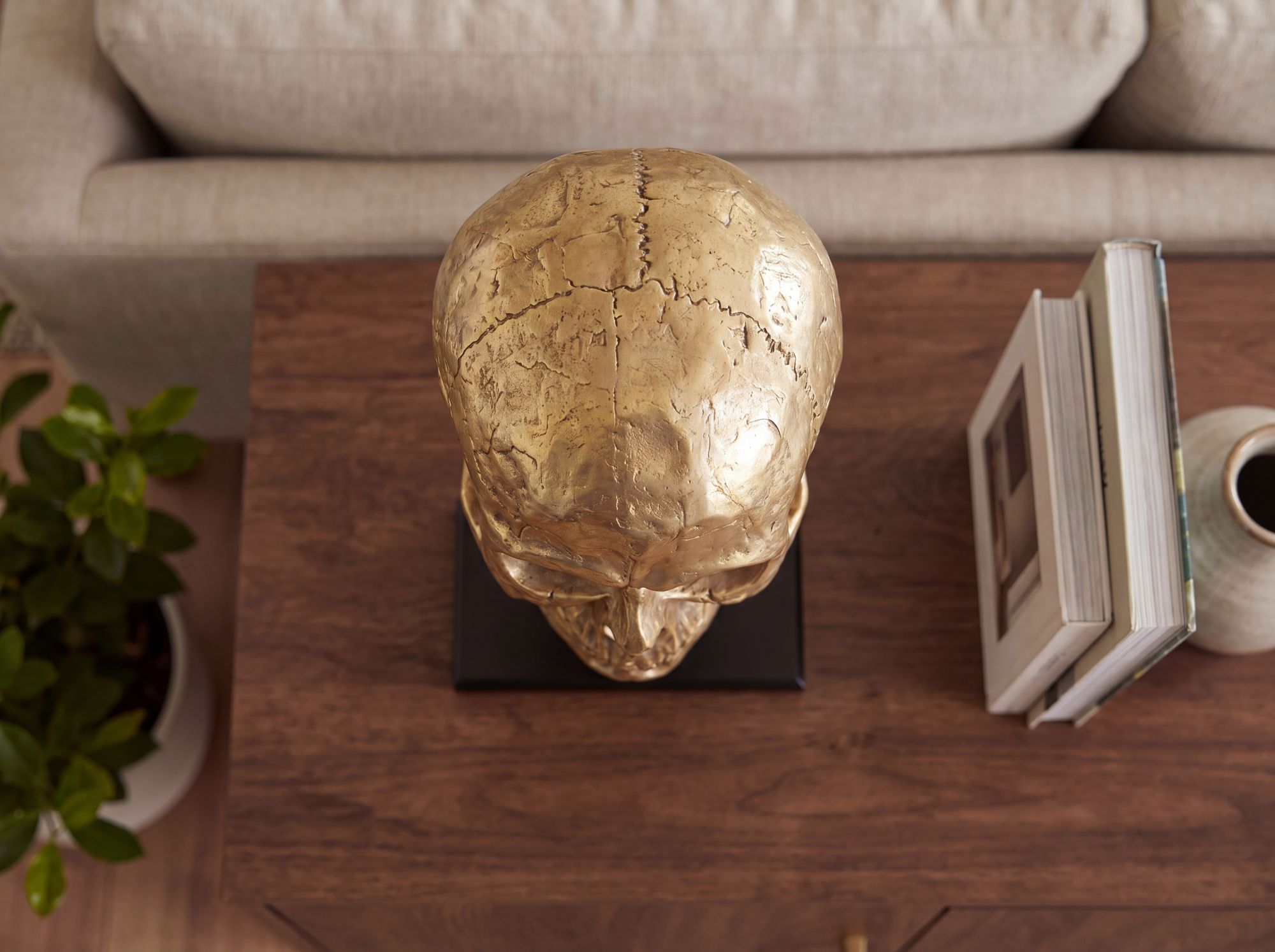 Dekoobjekt Munkeby Gold 32,5 × 17 × 57 cm