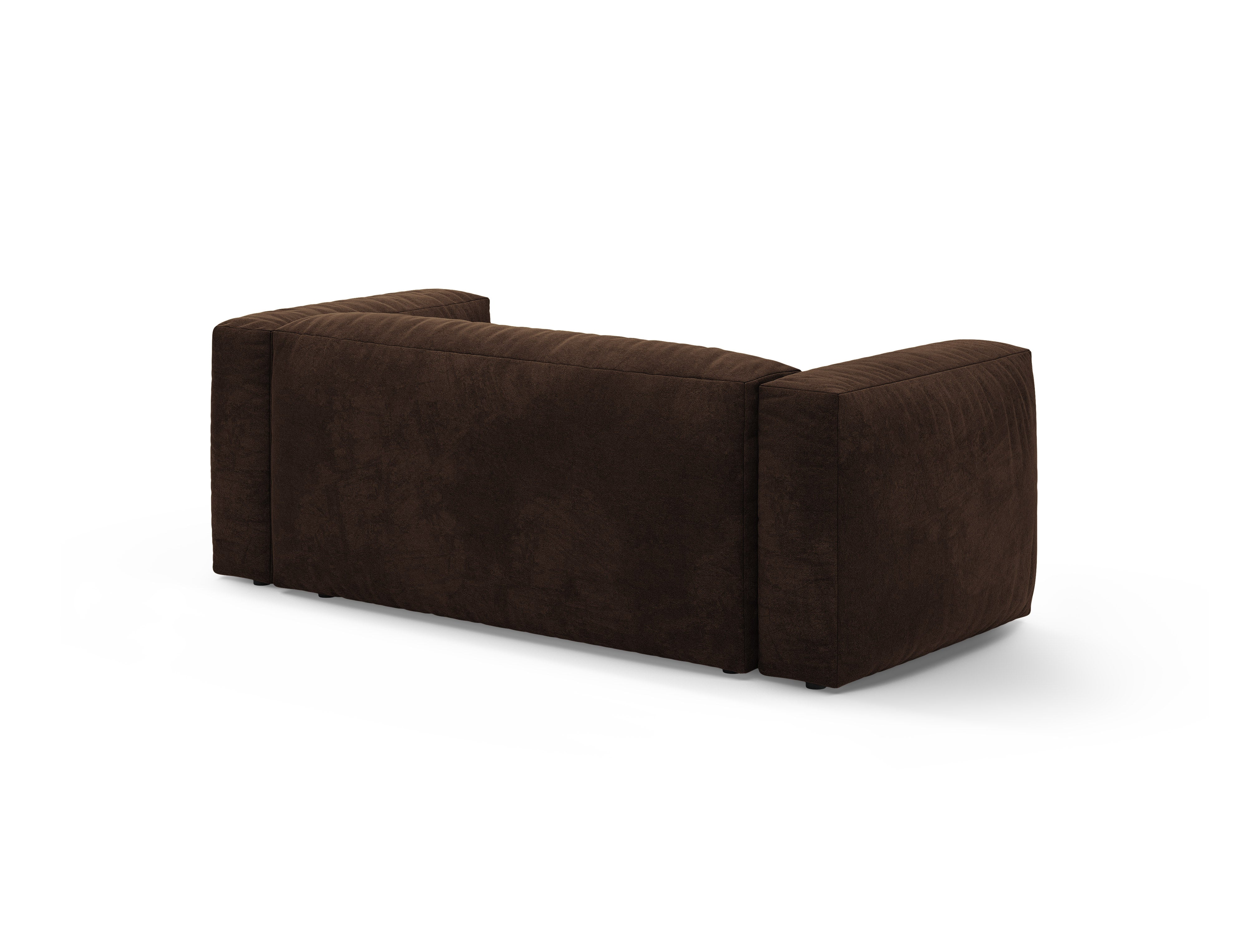 Micadoni Martina Sofa 2-Sitzer Samt Vogue Schokolade