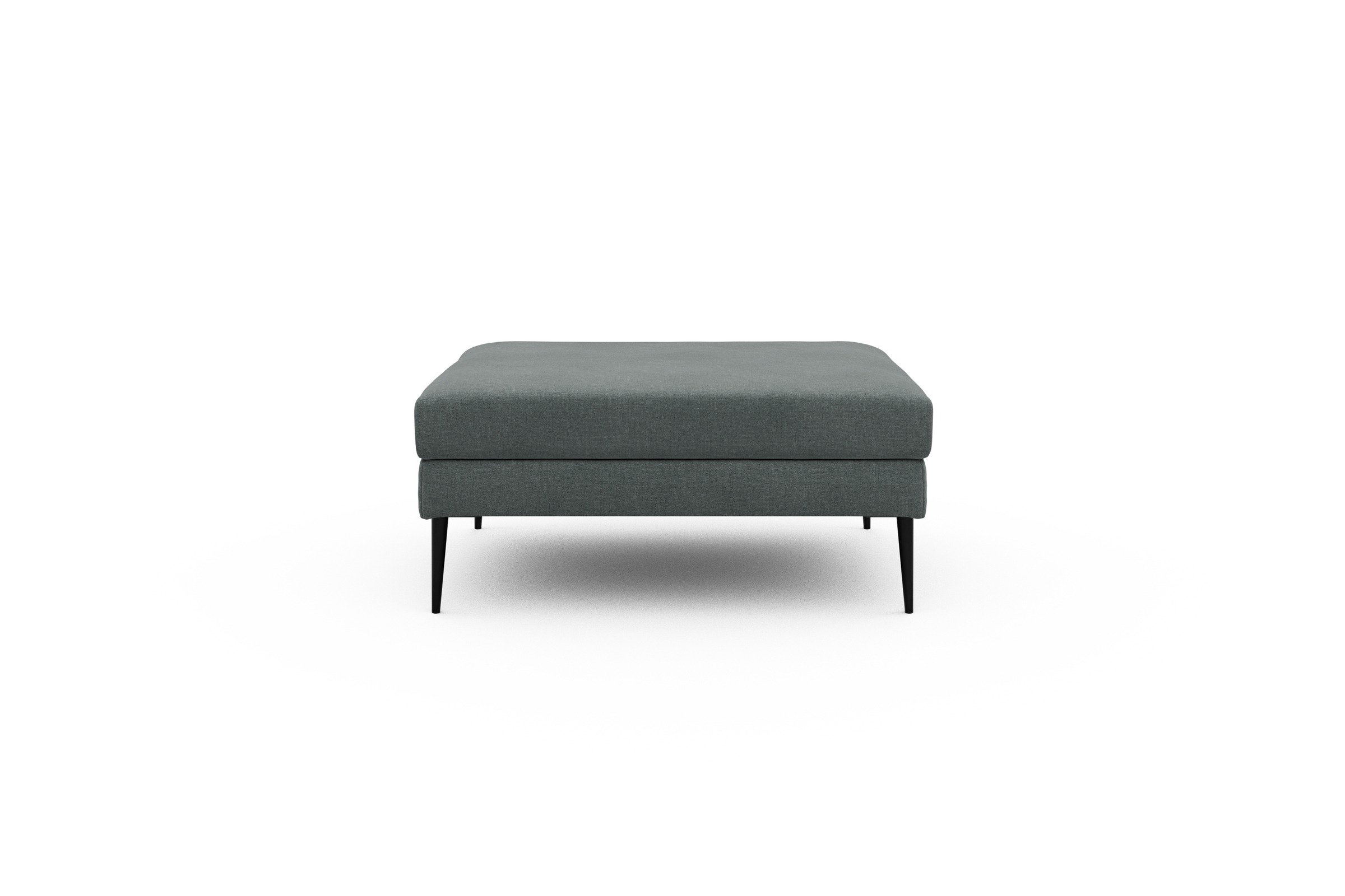 Sitzhocker Paul Smooth-Silver-Grey