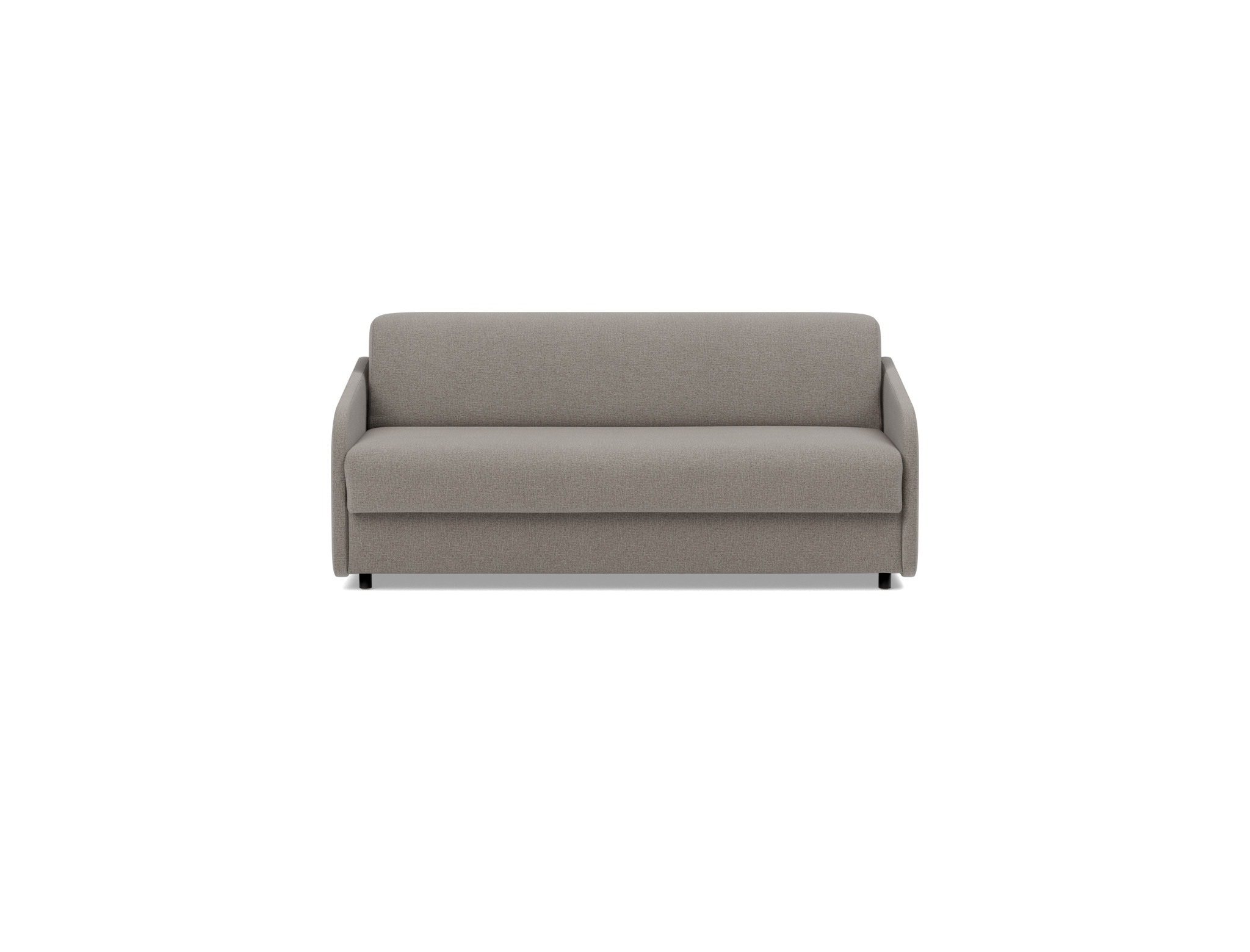 Schlafsofa Eivor mit Memory-Matratze 140 Flachgewebe Mixed Dance 521-Grey