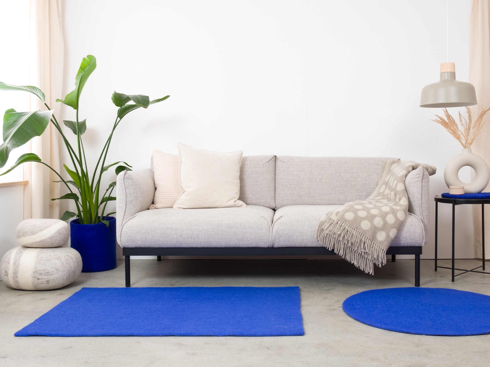 myfelt Isa Filzteppich - 90x130 cm