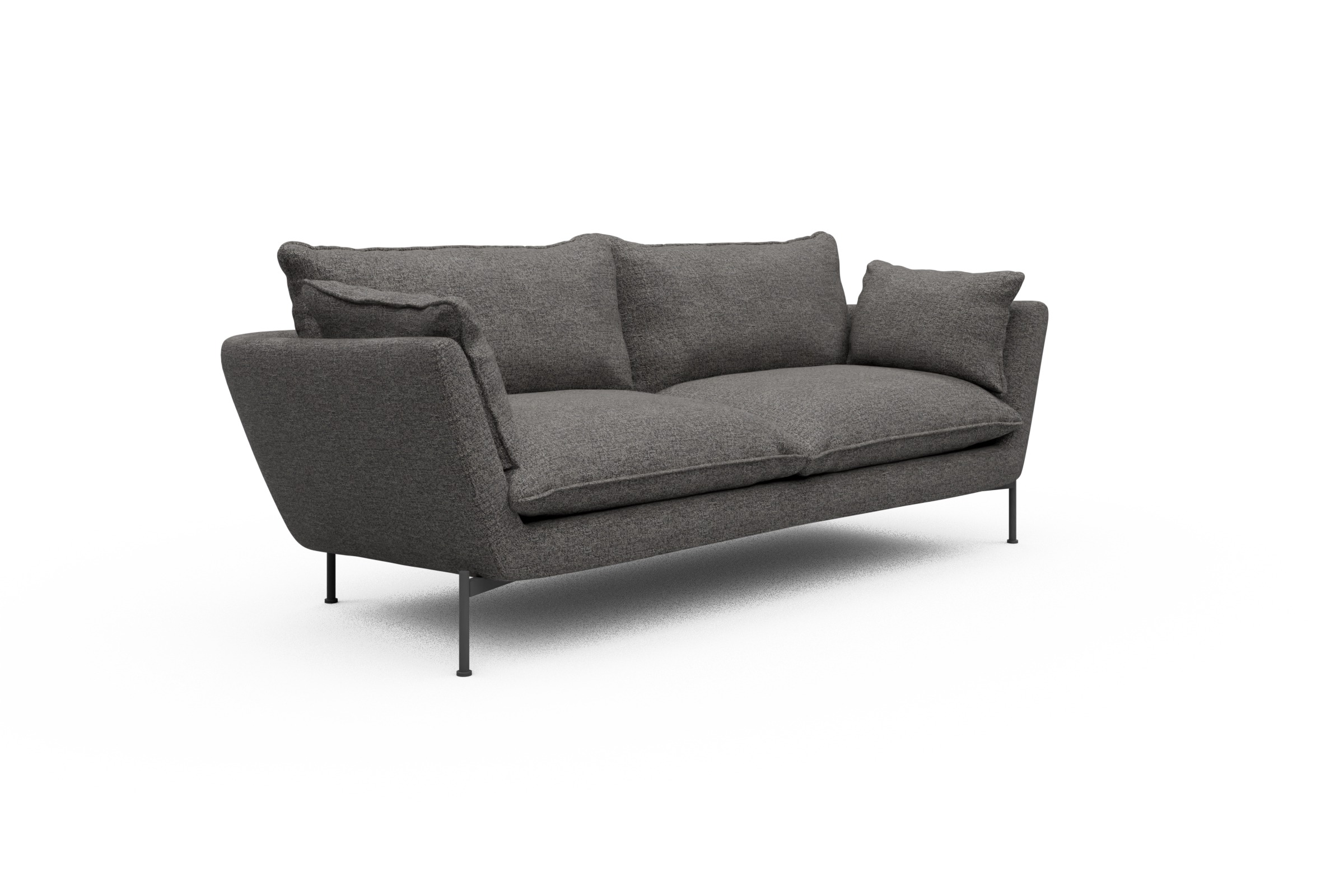 Sofa Anton PREMIUM 3-Sitzer Carreno-Salt-and-Pepper