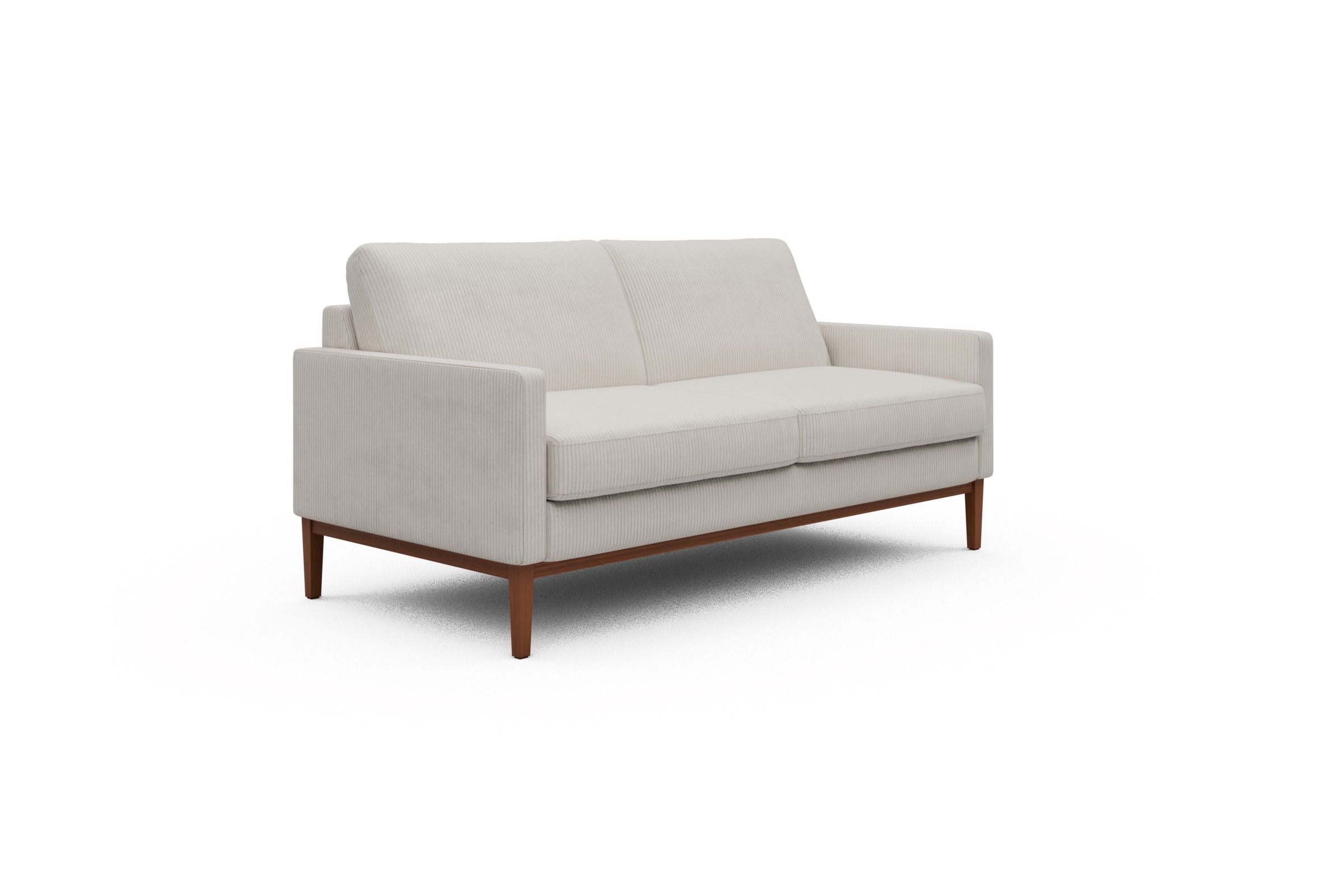 Sofa Bodo 2,5-Sitzer Corduroy Ivory Skandi Home moebelfaktor