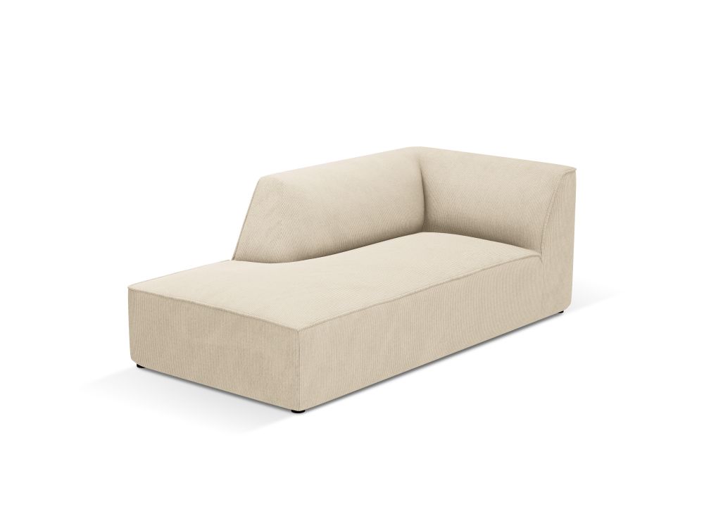 Cosmopolitan Design Chaiselongue Siena Kord Scala Helles Beige Links
