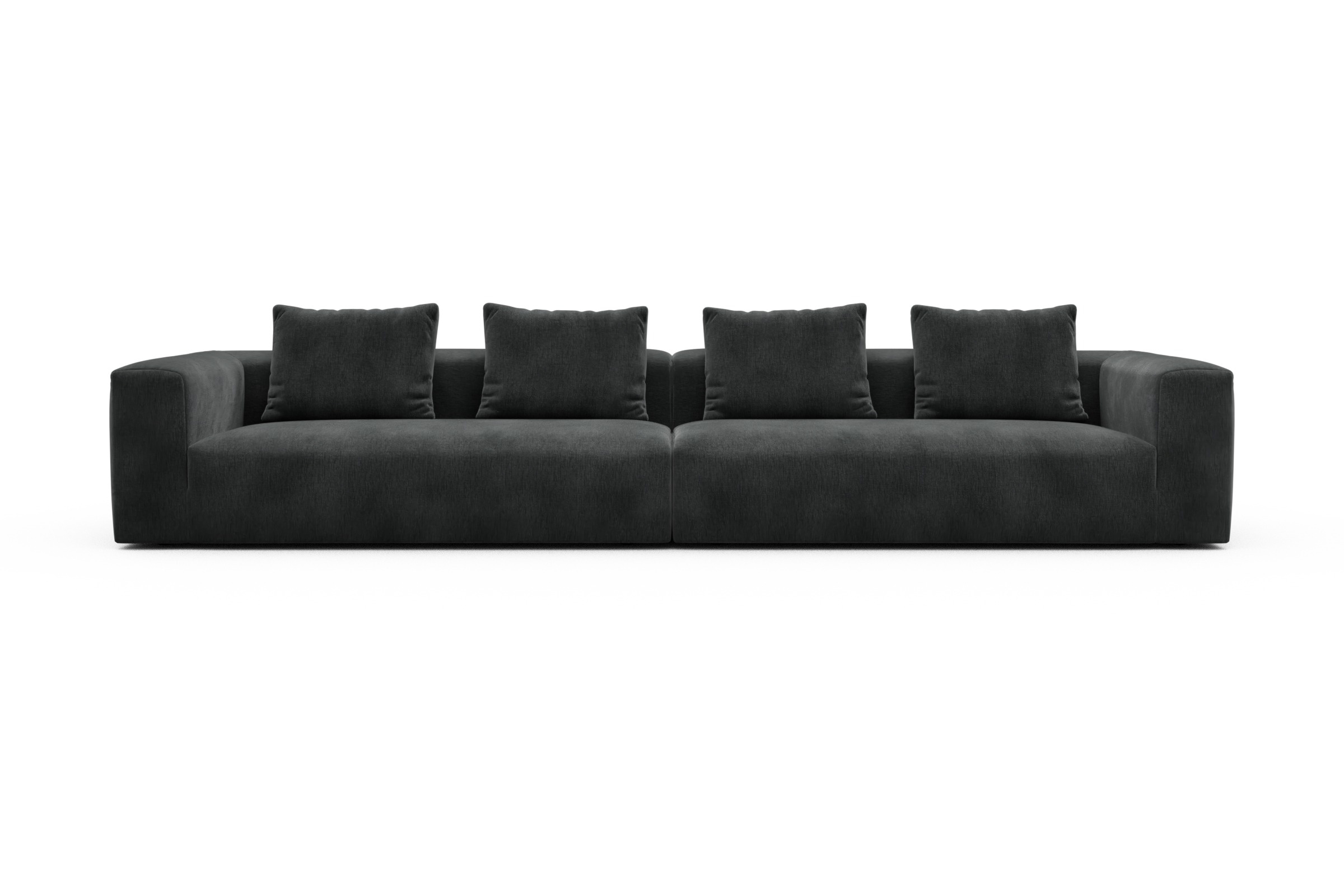 Skandi Home Modulares XXL Sofa Fred 5-Sitzer Smooth-Deep-Warm-Grey moebelfaktor