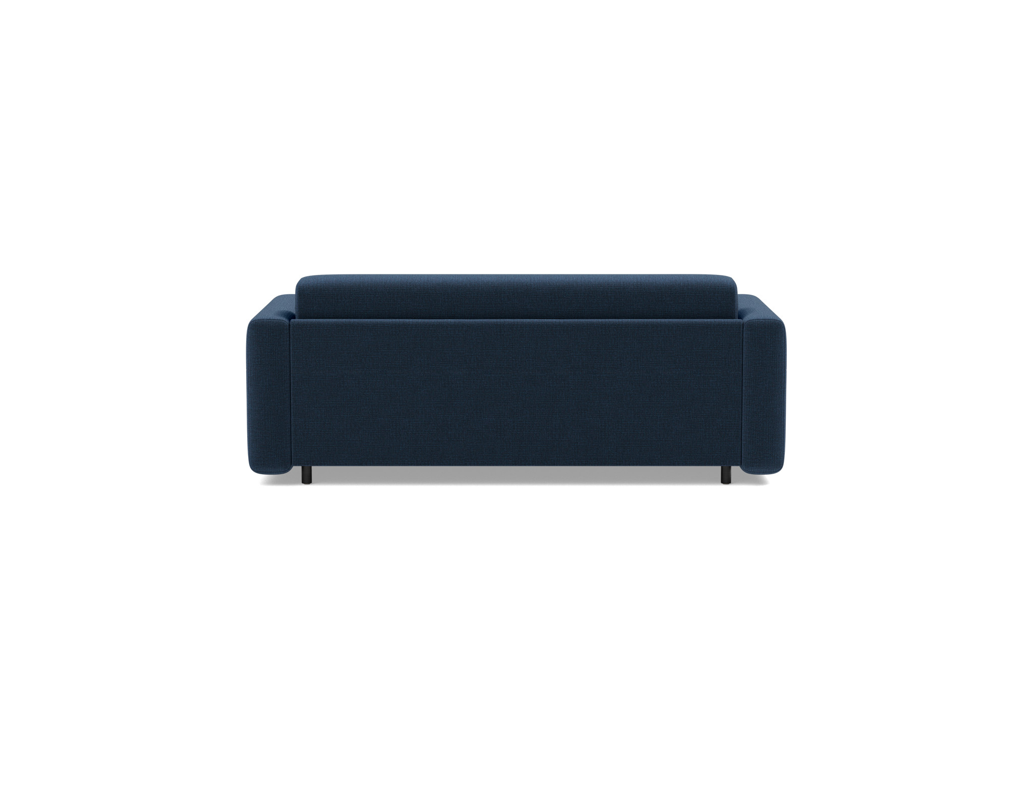 Schlafsofa Killian mit Memory-Matratze 140 Chenille Esina 414-Indigo-Blue