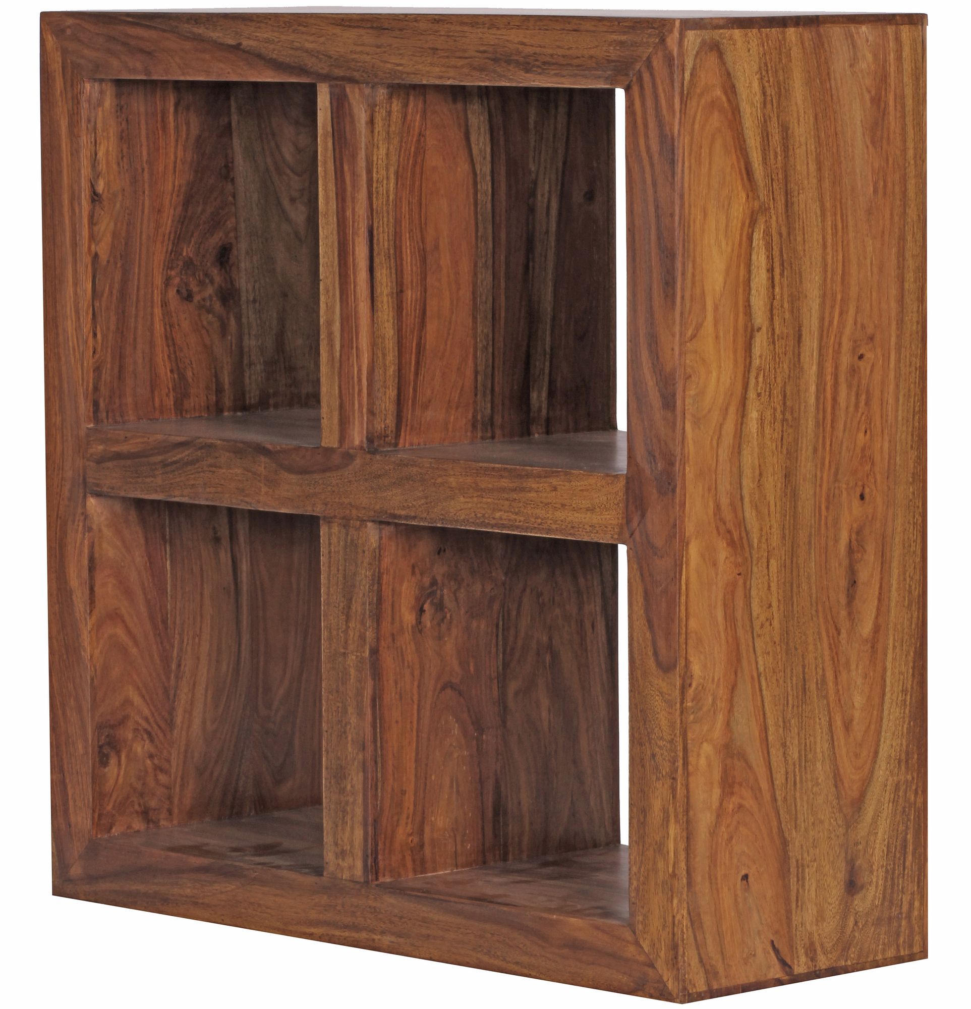 Standregal Balsfjord Sheesham Massivholz 82 × 34 × 82 cm