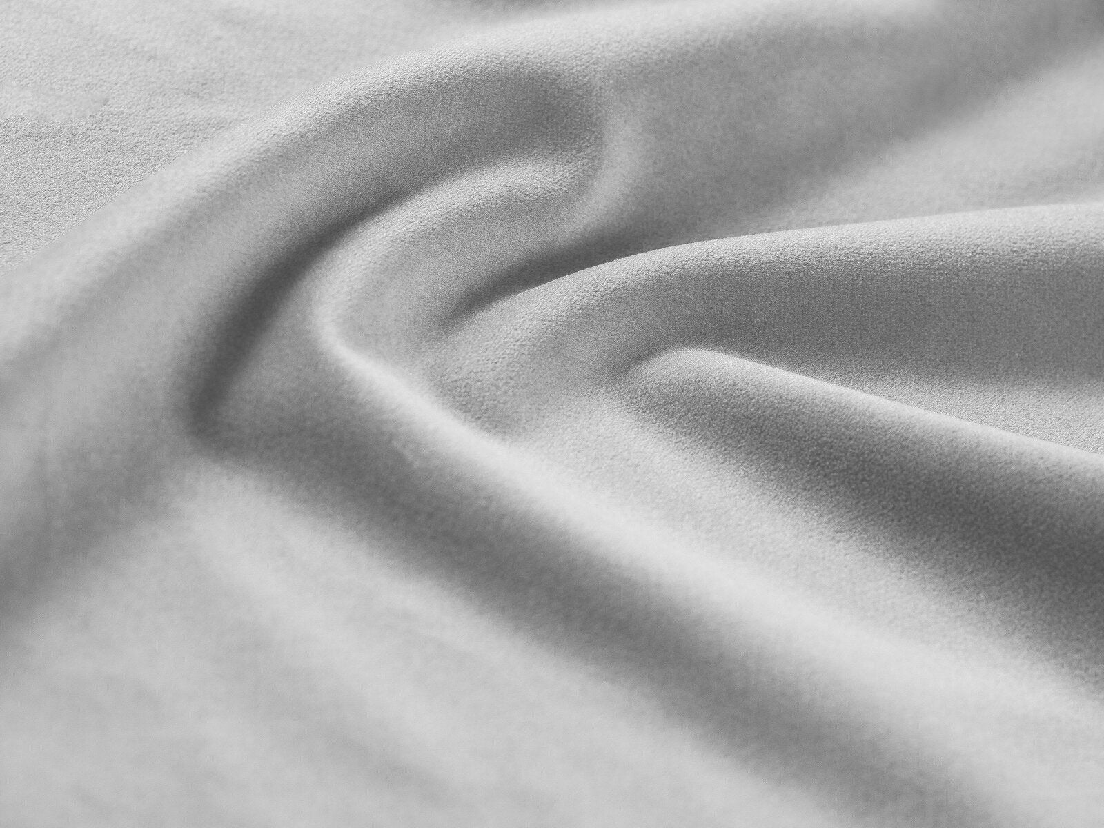 Micadoni Sessel Jennifer 1-Sitzer Samt Bluvel Silber