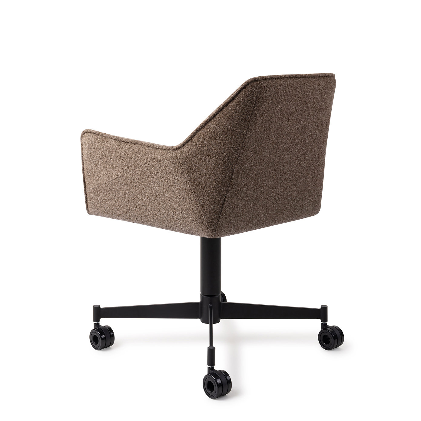 Jesper Home Esszimmerstuhl Tome Idaho Potato Caster Schwarz