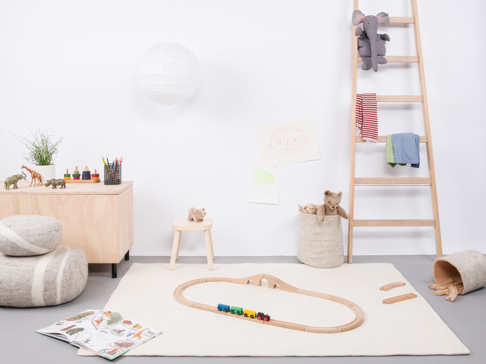 myfelt Linea Filzteppich - 120x170 cm
