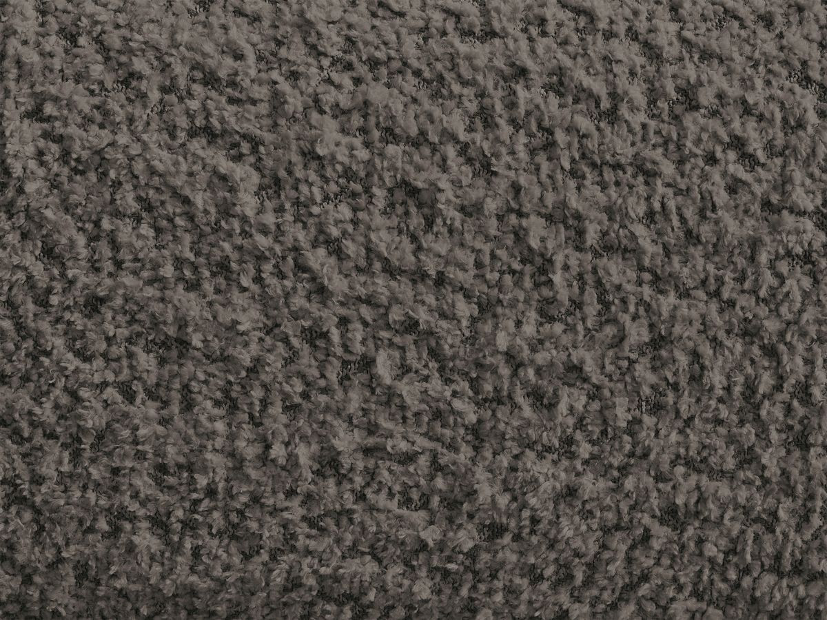 Bobochic Pamira Pouf Bouclé-Stoff Braun