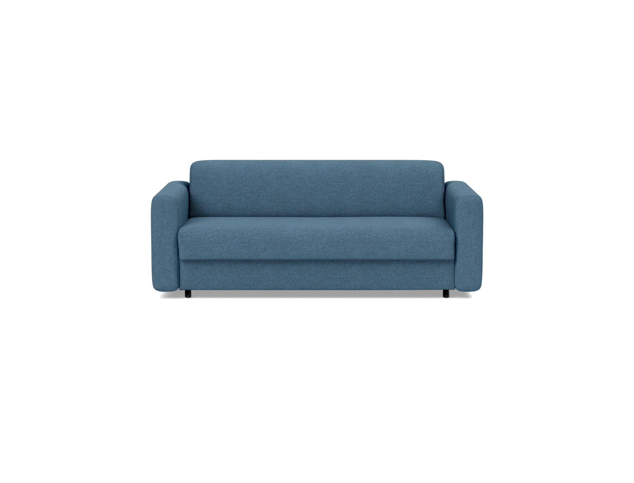 Schlafsofa Killian mit Taschenfederkernmatratze 140 Strukturierter Stoff Weda 302-Weda-Blue