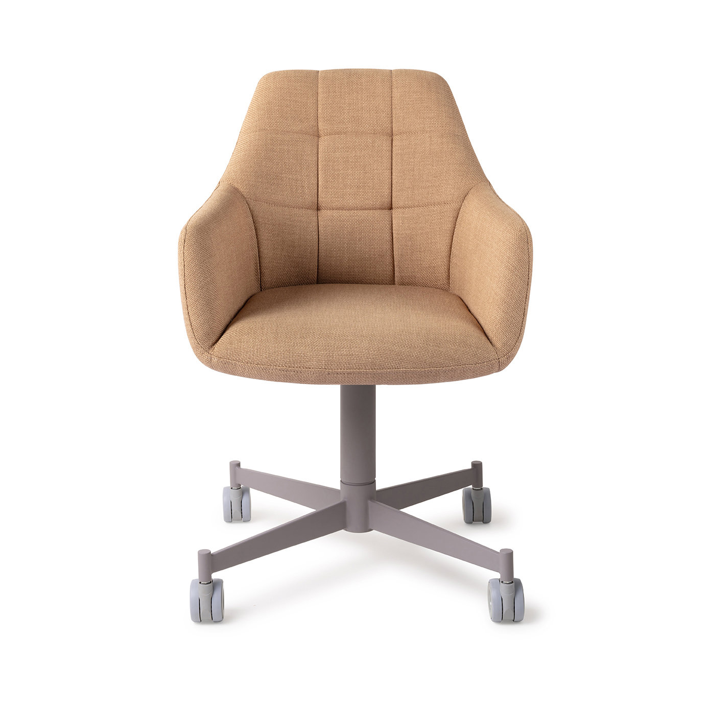 Jesper Home Esszimmerstuhl Noto Toasted Toffee Caster Grau