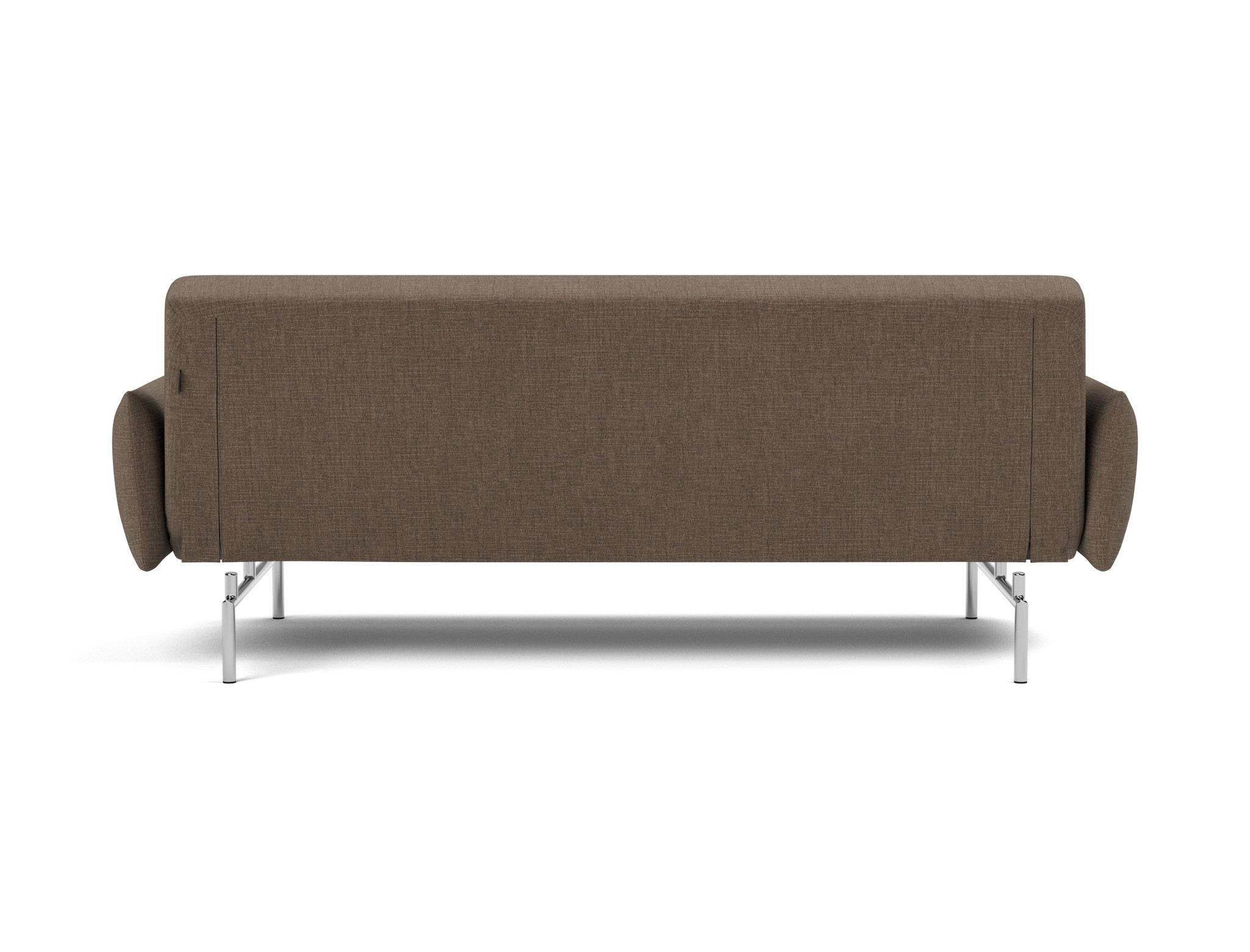 Schlafsofa Jillis mit Armlehnen Chenille Esina 411-Cedar-Brown